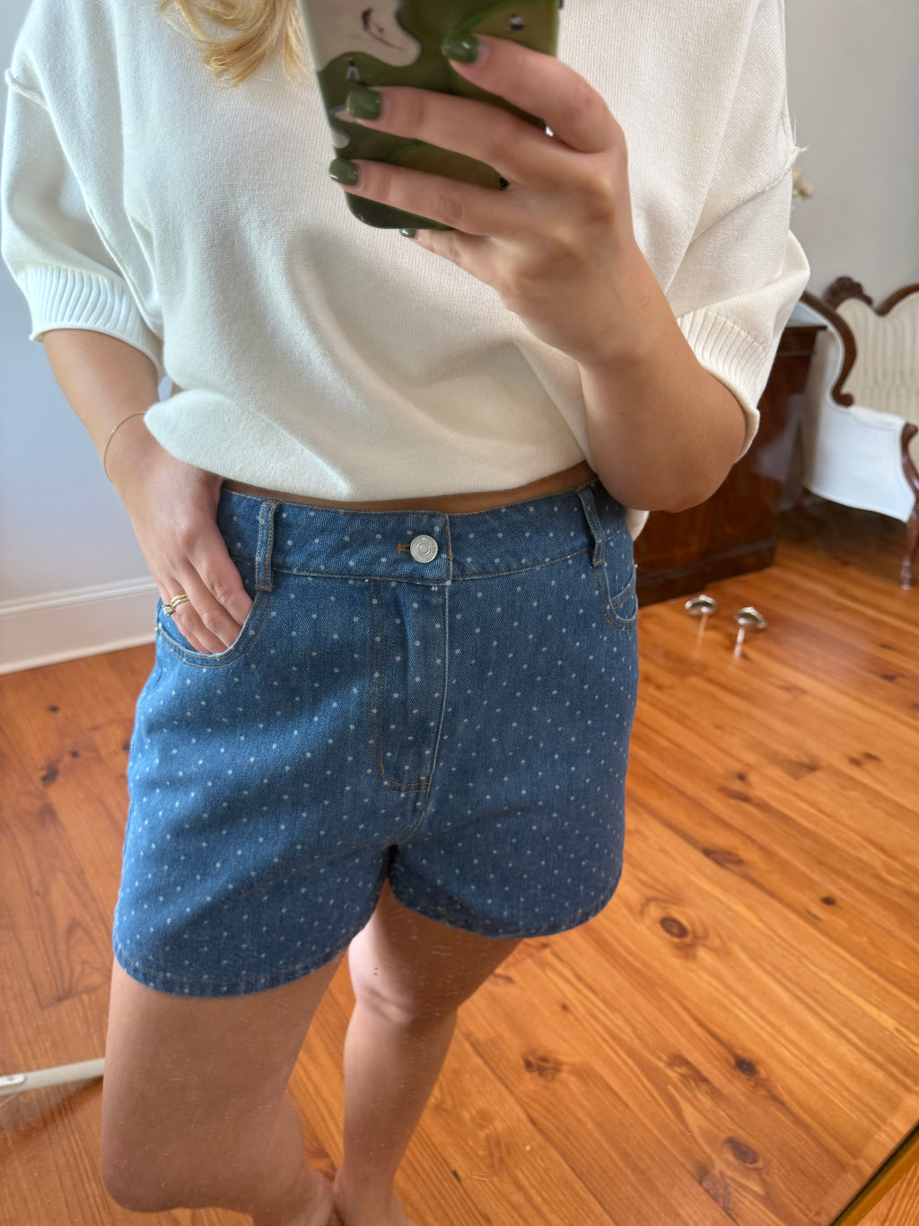 Hattie Denim Shorts