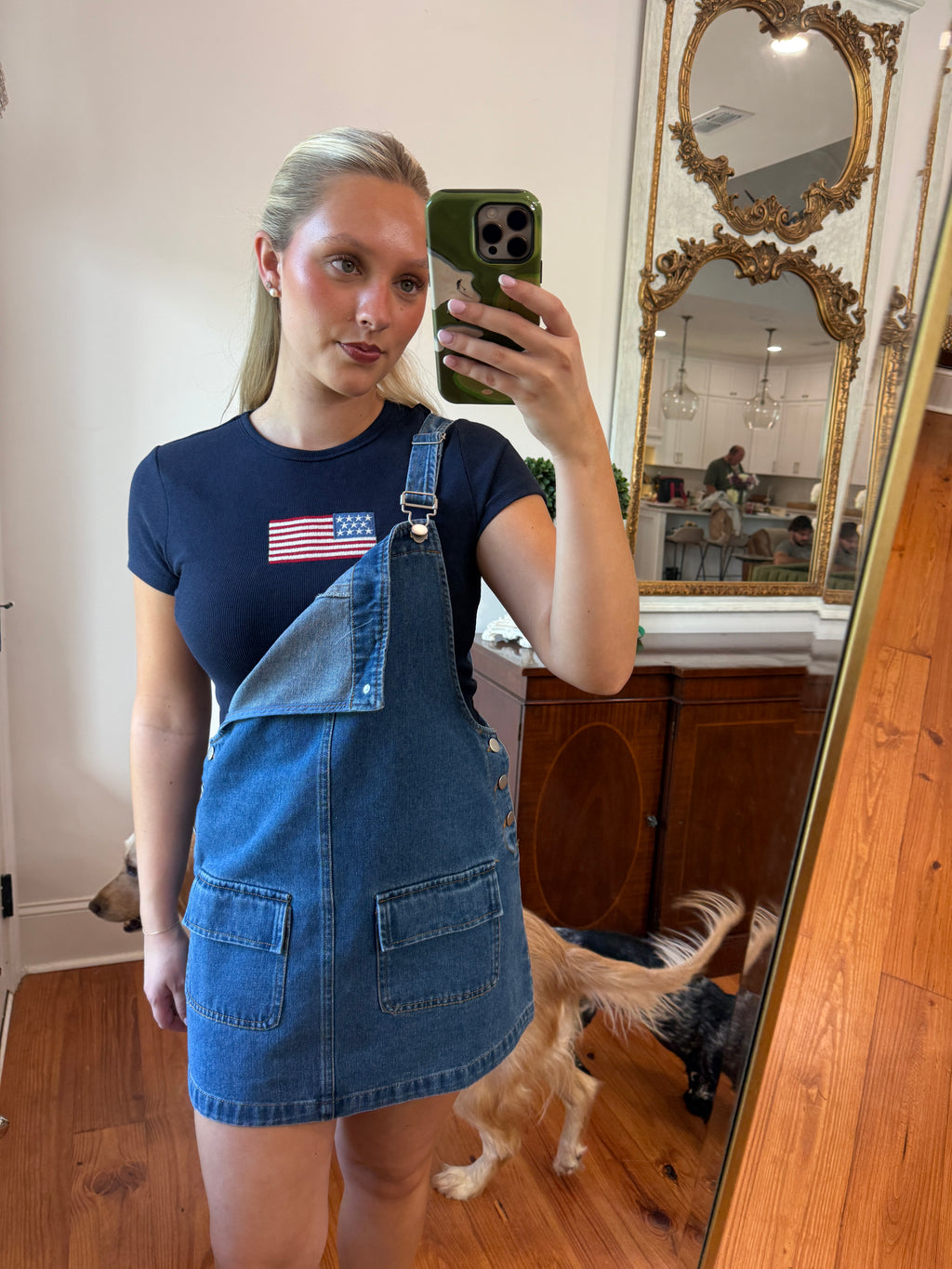 Juliet Denim Mini Dress