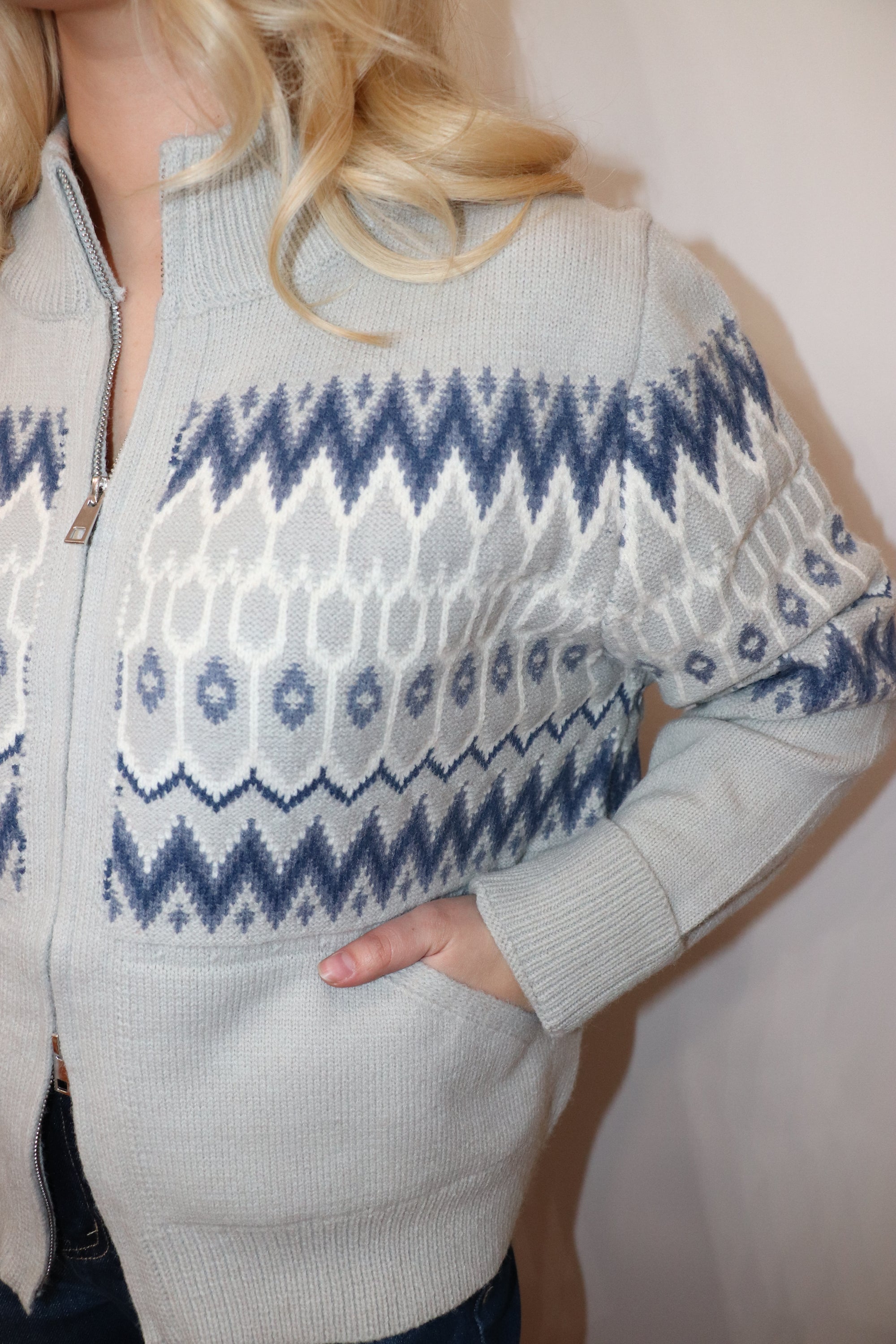 Aspen Zip Cardigan