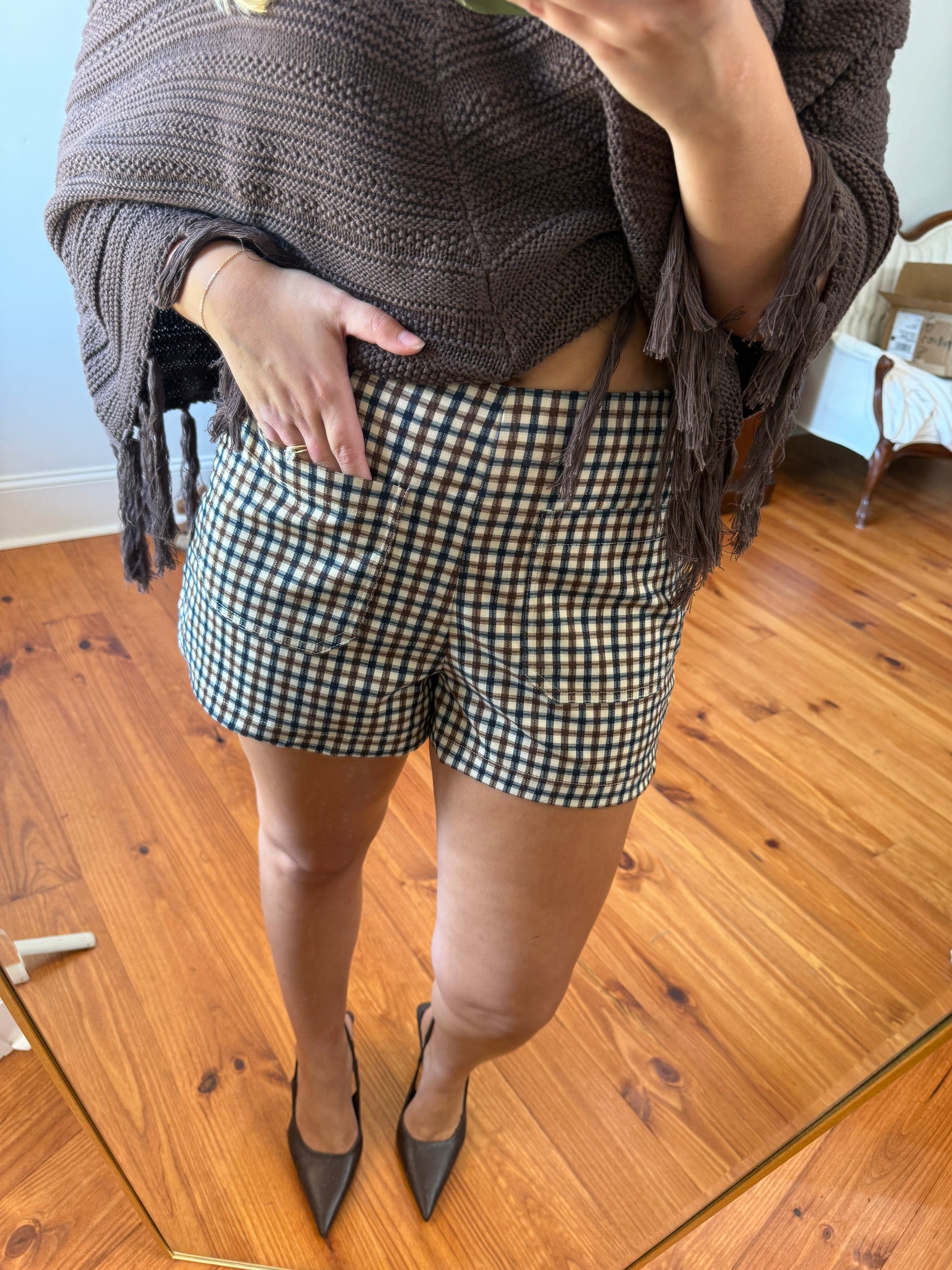 Hadley Plaid Shorts