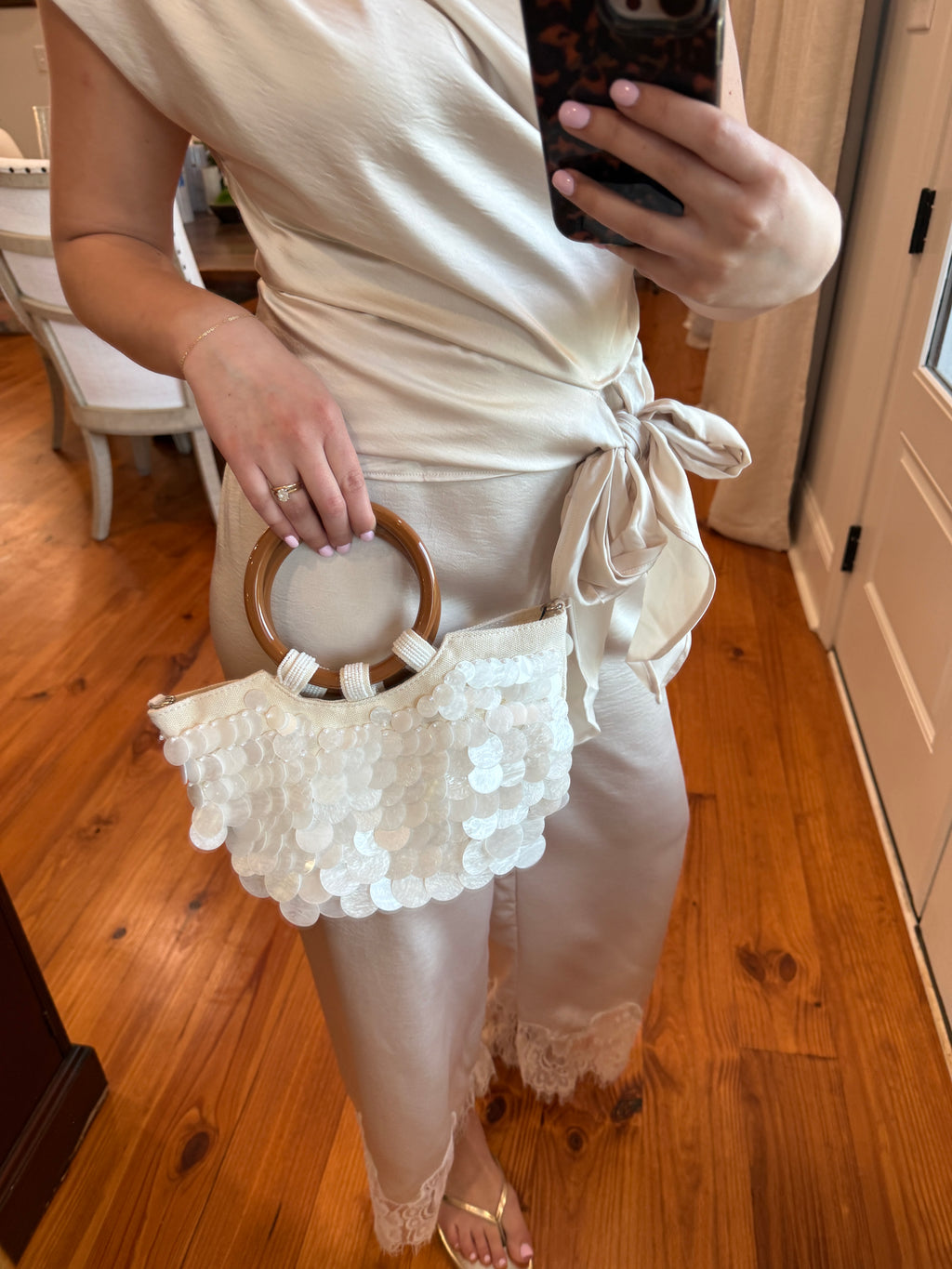 Pearl Shell Bag