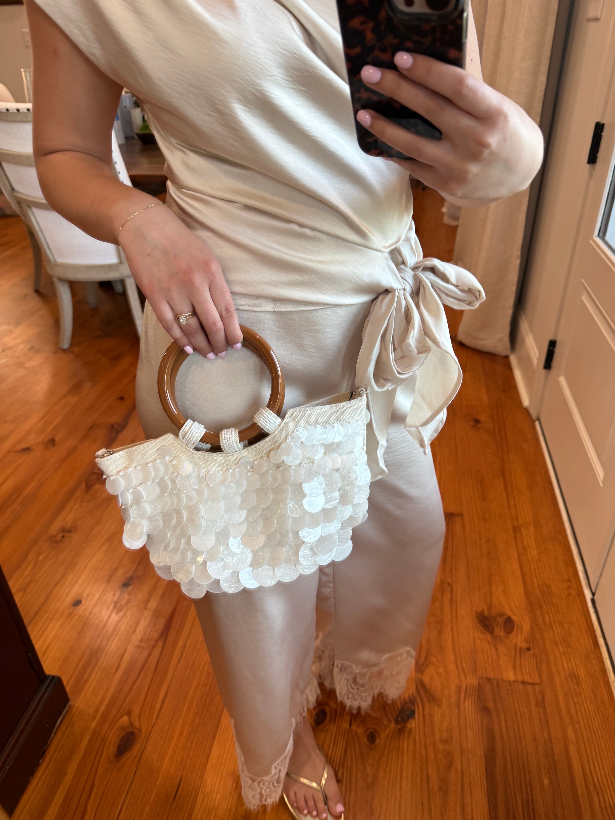 Pearl Shell Bag