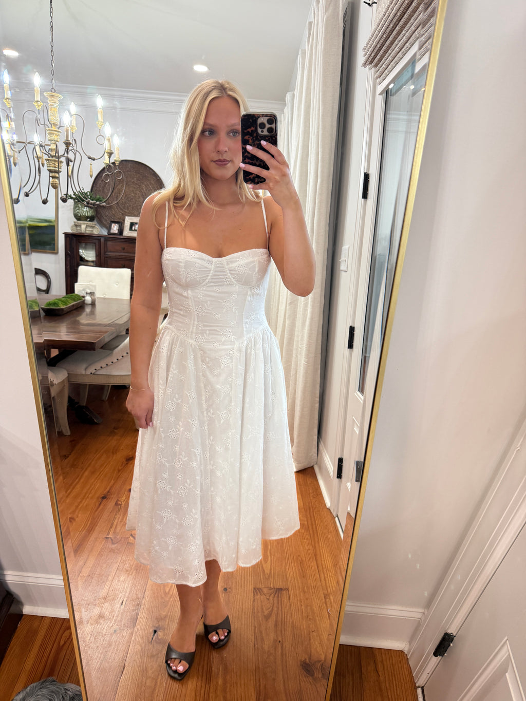 Hydrangea Midi Dress