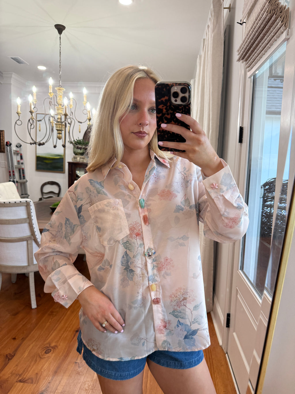 Azalea Sheer Blouse