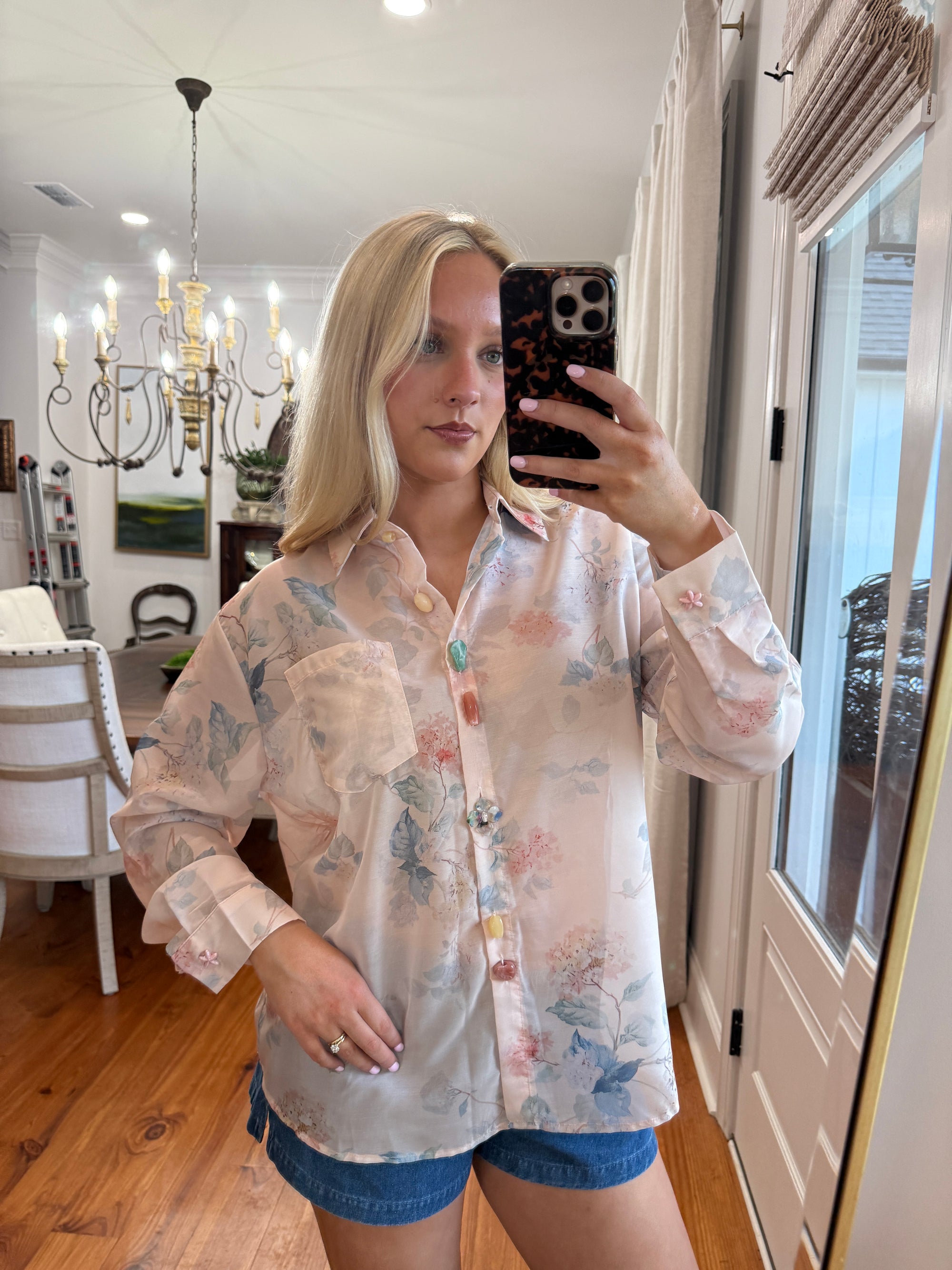 Azalea Sheer Blouse