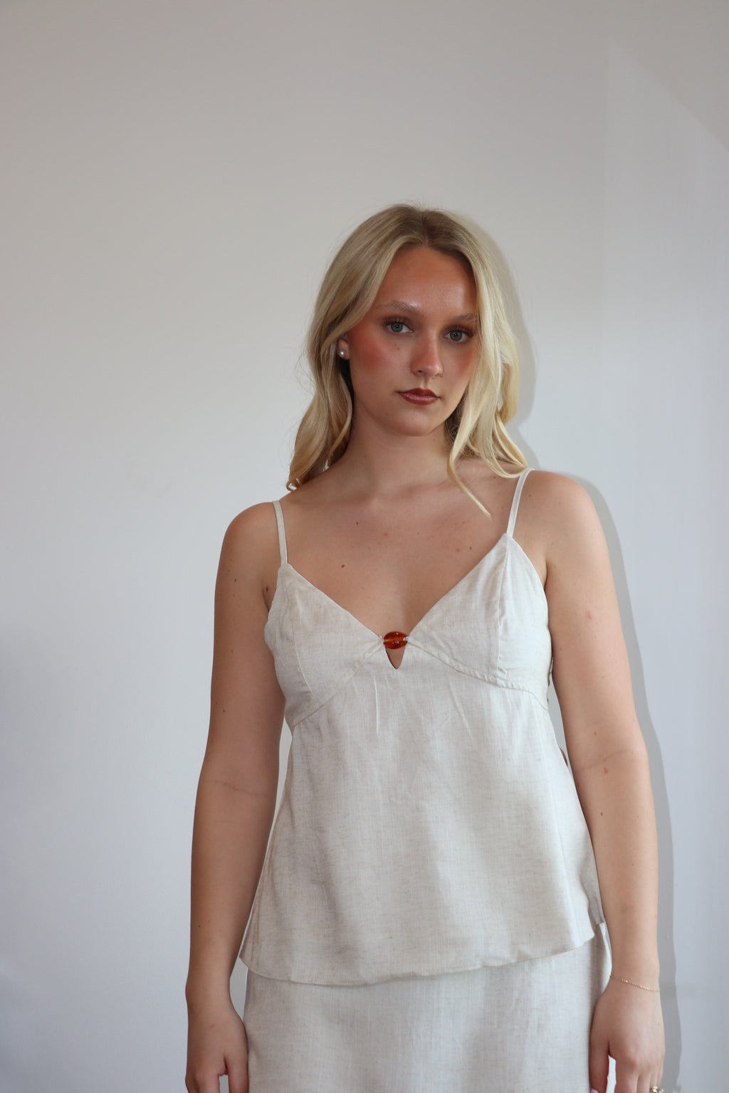 Harper Linen Top
