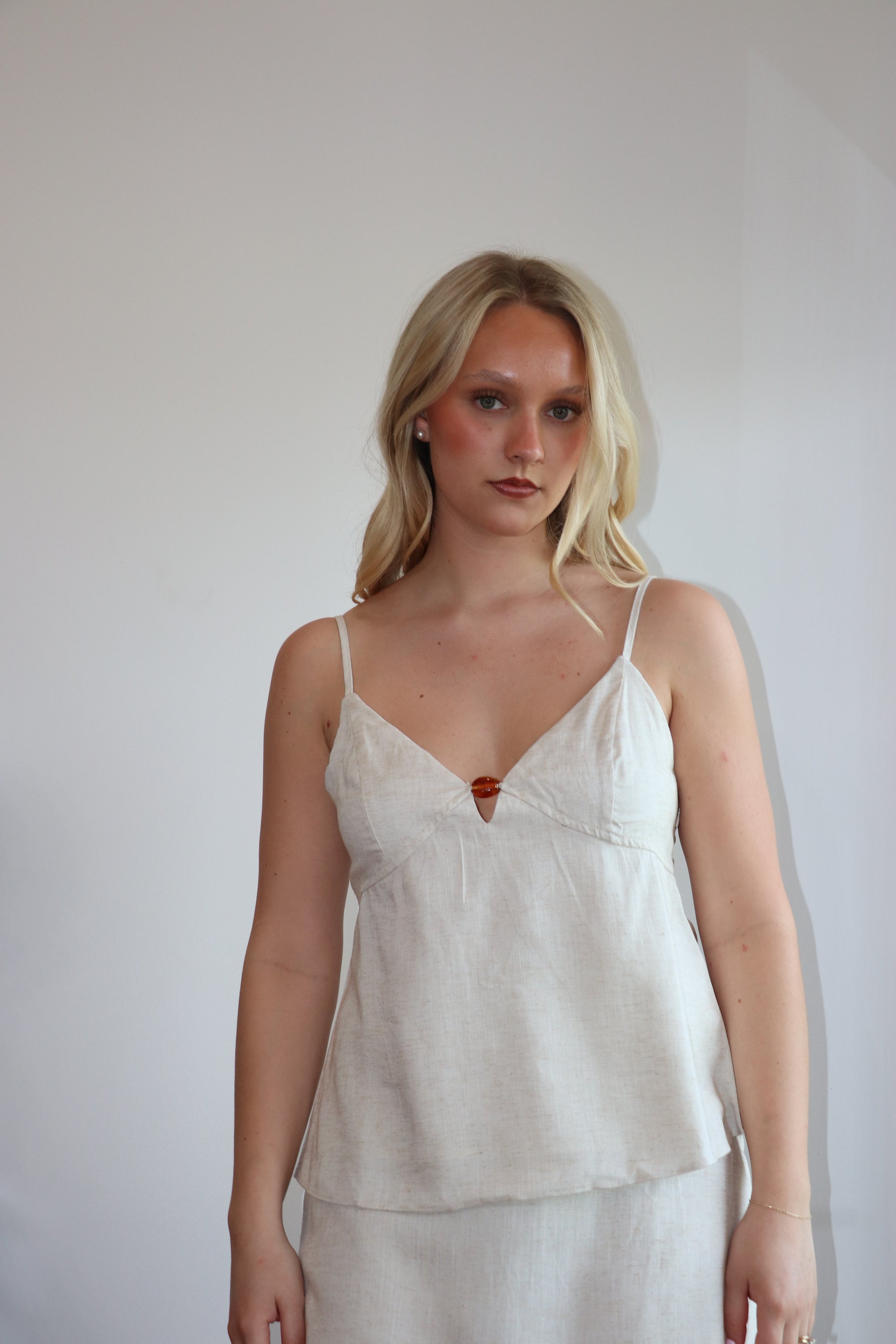 Harper Linen Top