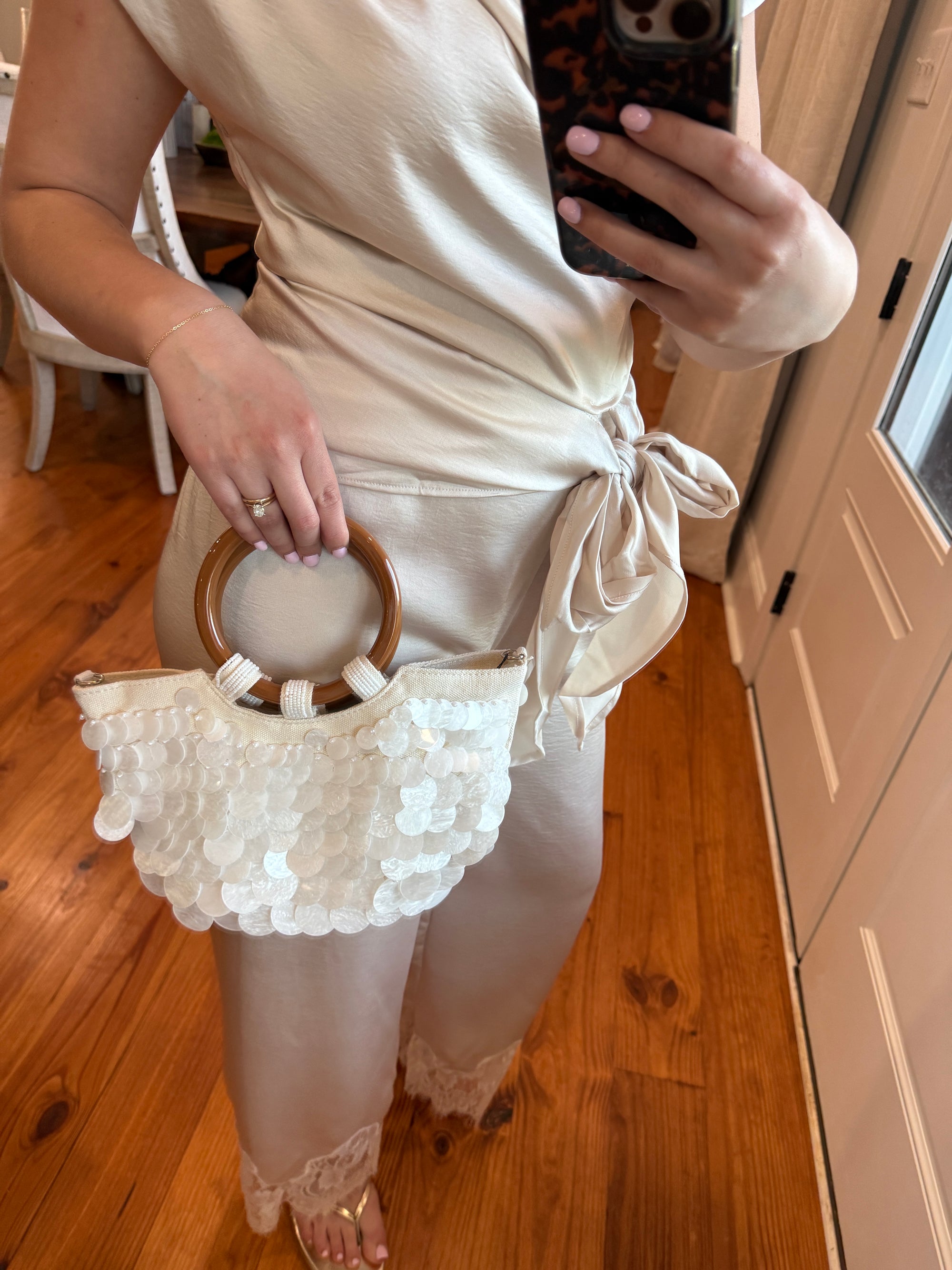 Pearl Shell Bag