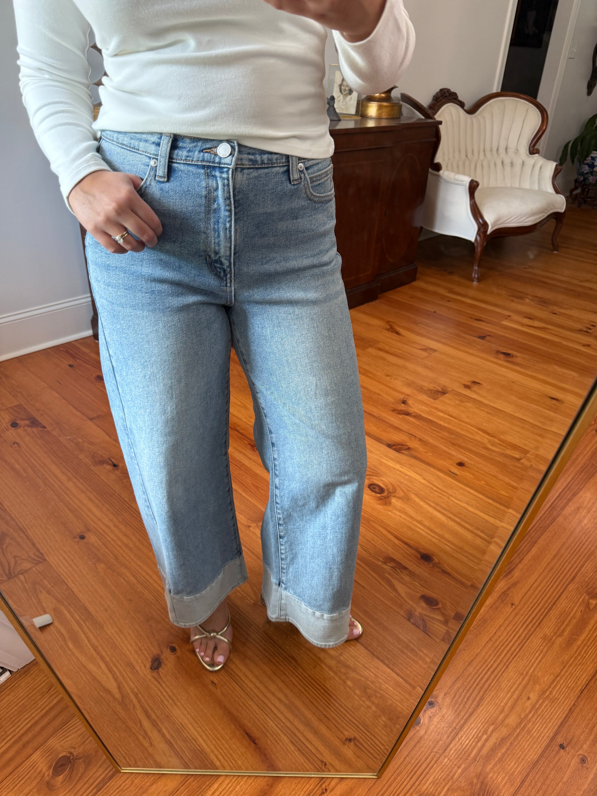 Elsie Two Toned Denim