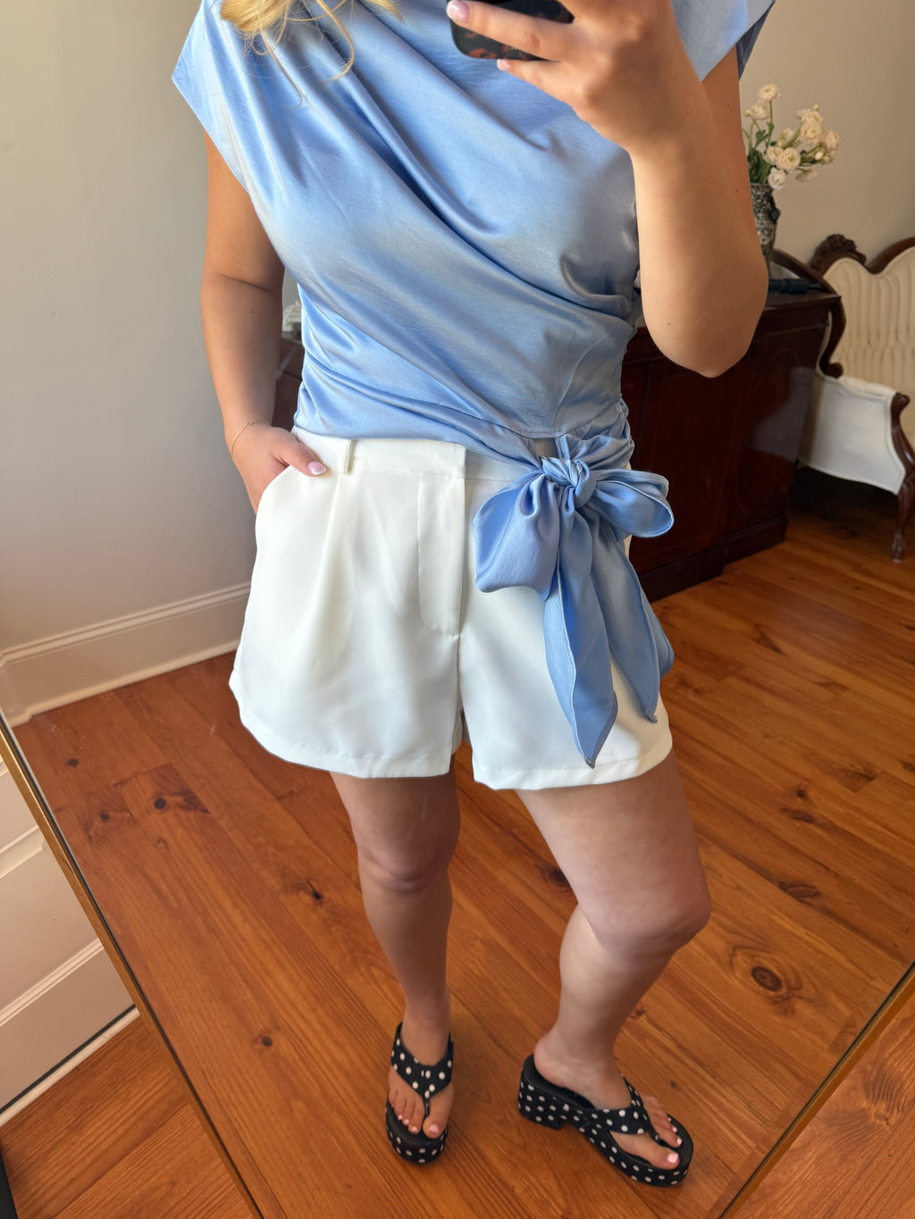 Reese Tailored Short - White