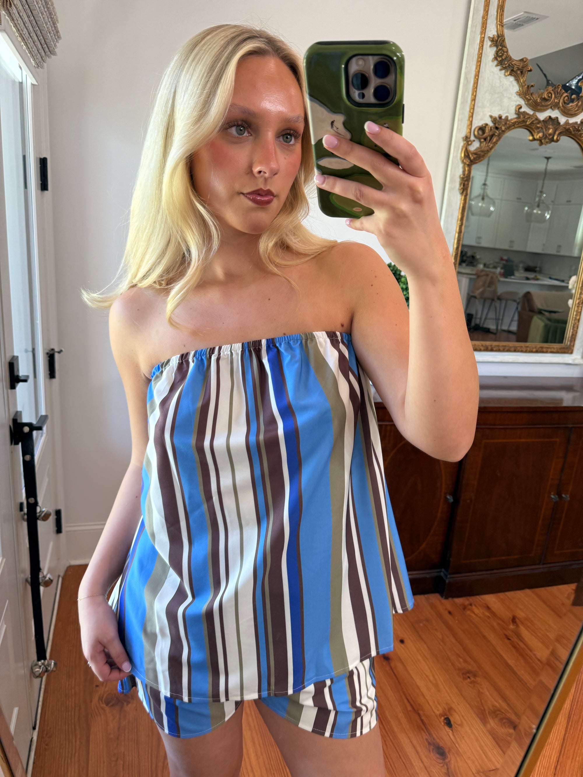 Capri Stripe Set