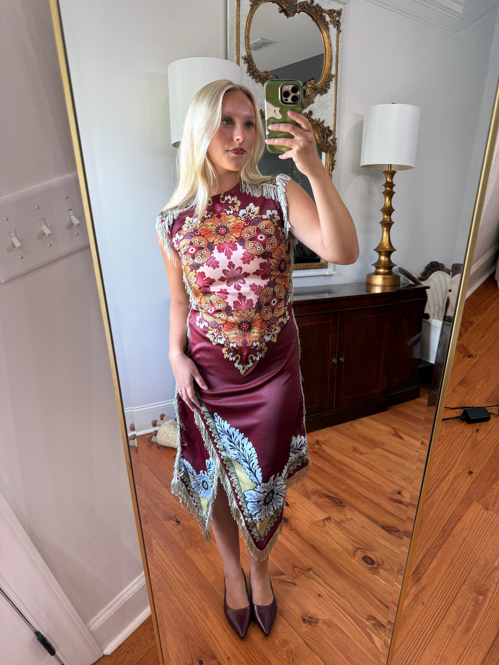 Monarch Fringe Dress