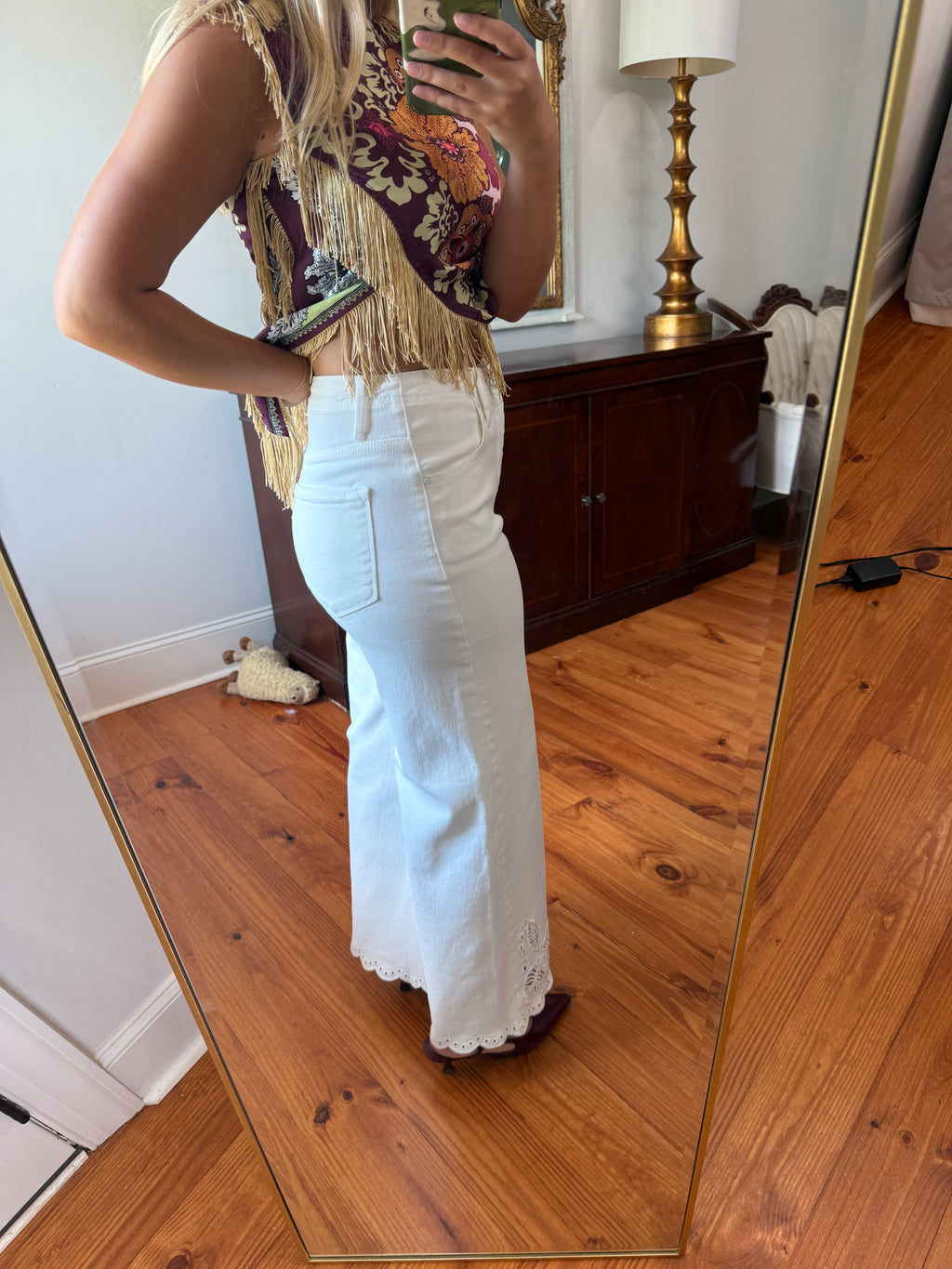 Elodie Eyelet Jean
