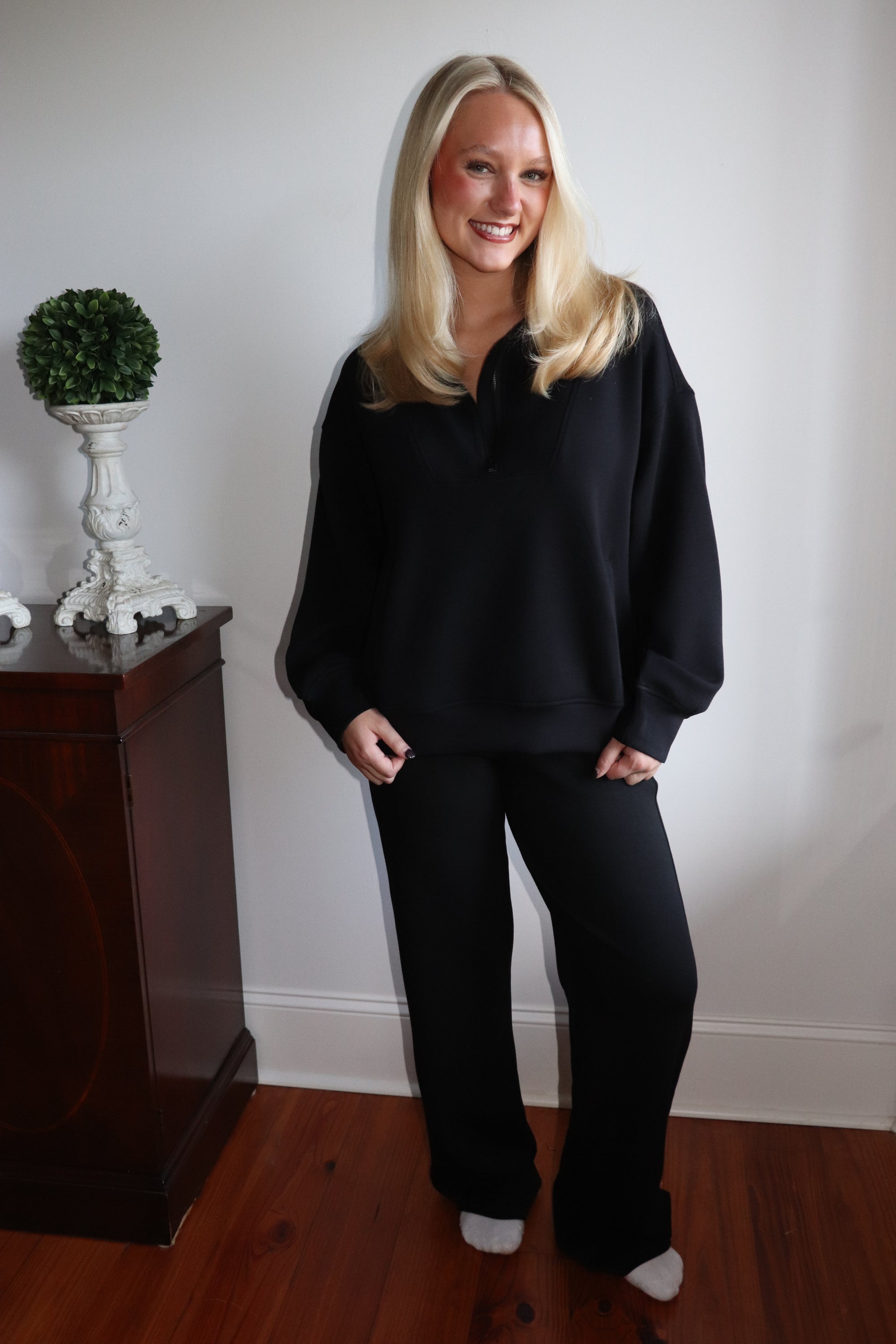 Wren Lounge Pant - Black