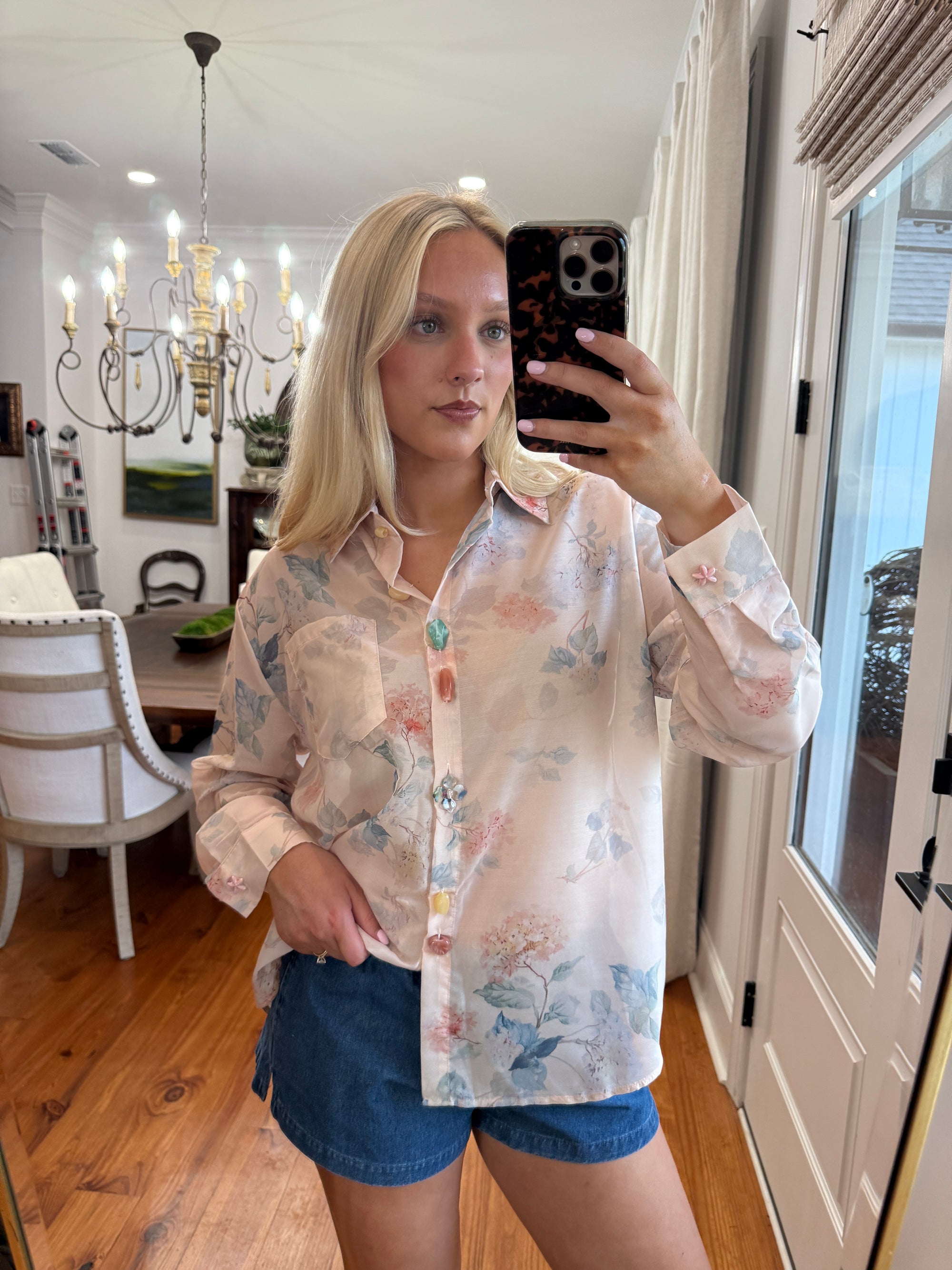 Azalea Sheer Blouse