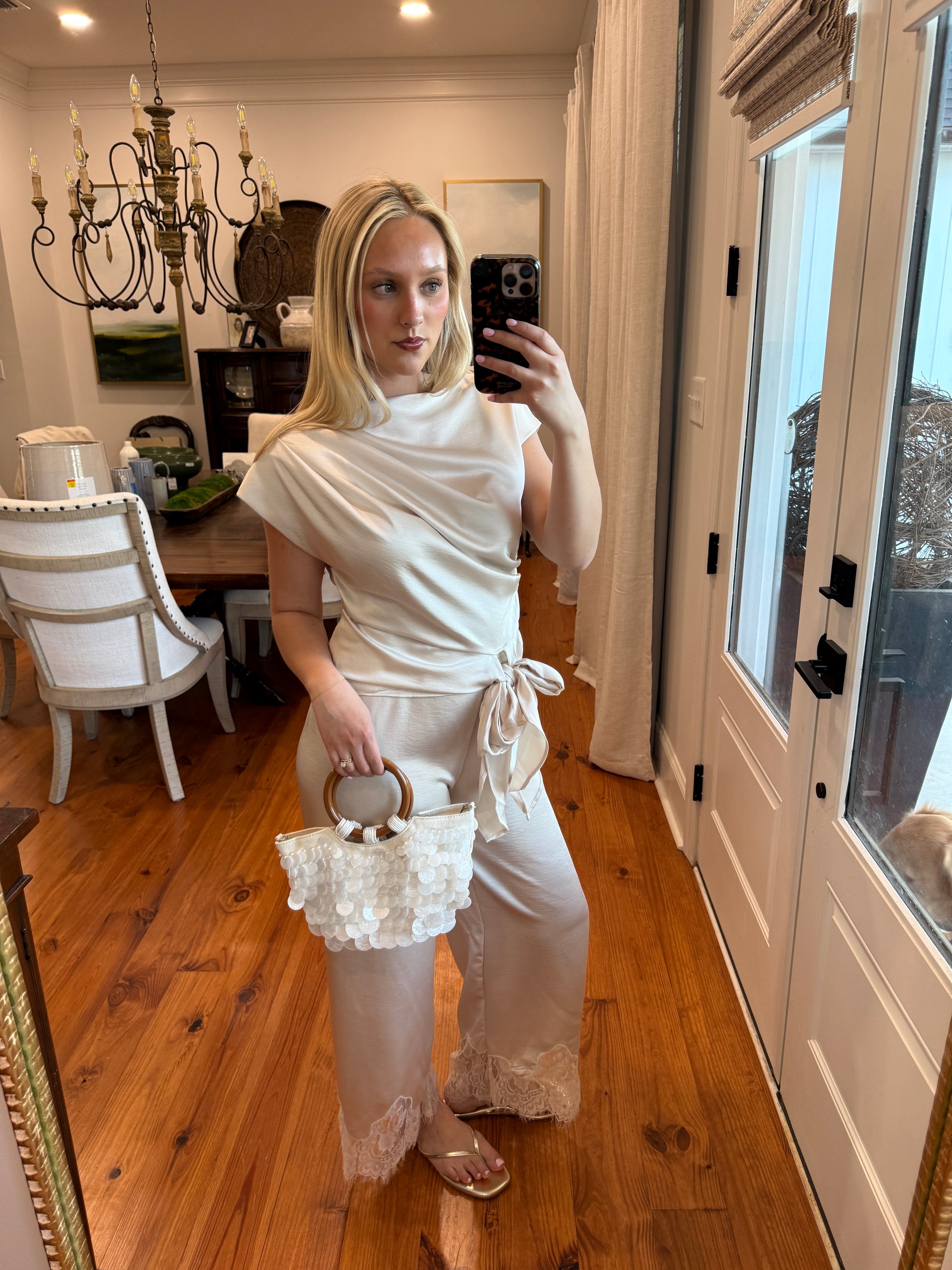 Pearl Shell Bag
