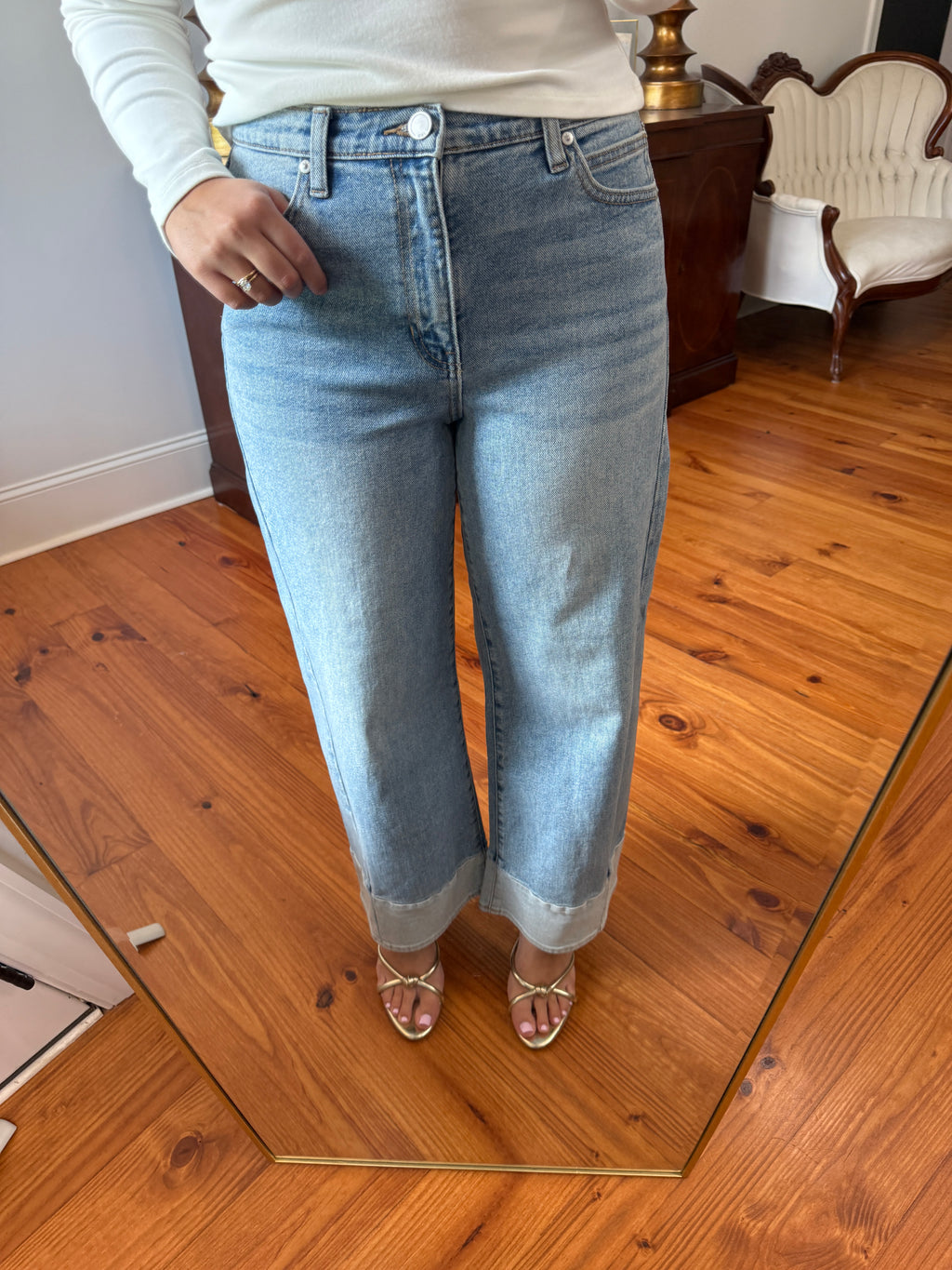 Elsie Two Toned Denim