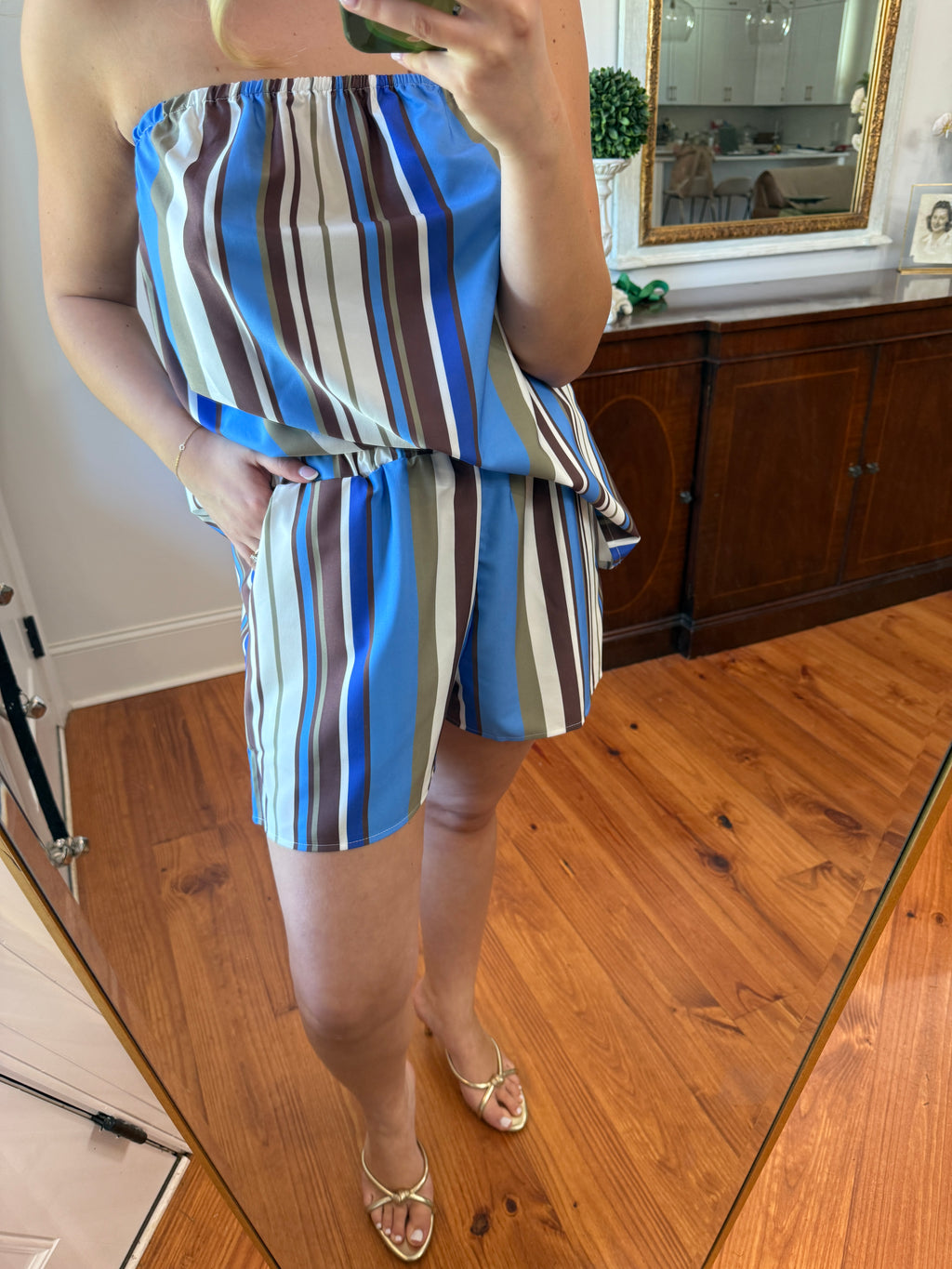 Capri Stripe Set