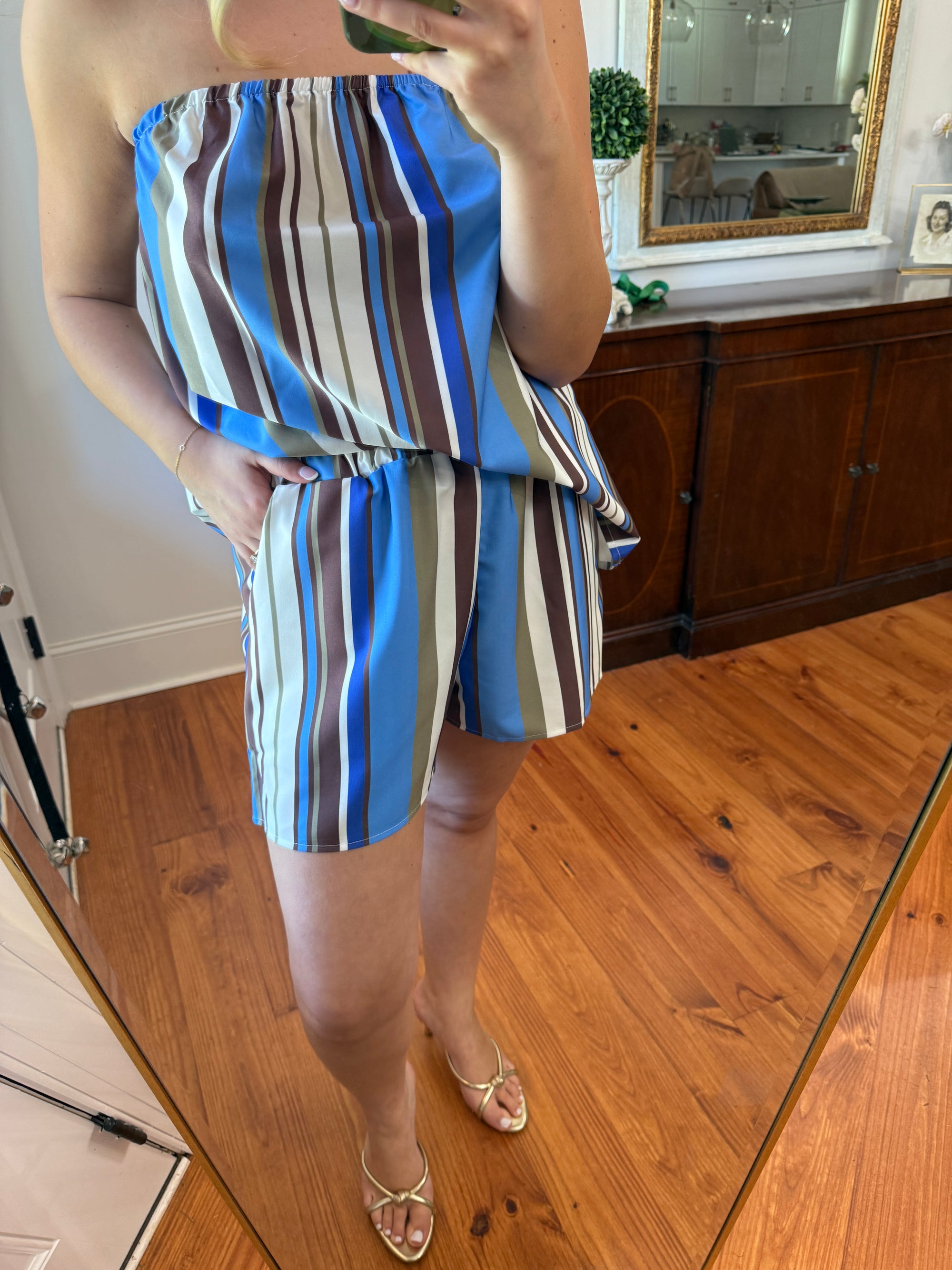 Capri Stripe Set