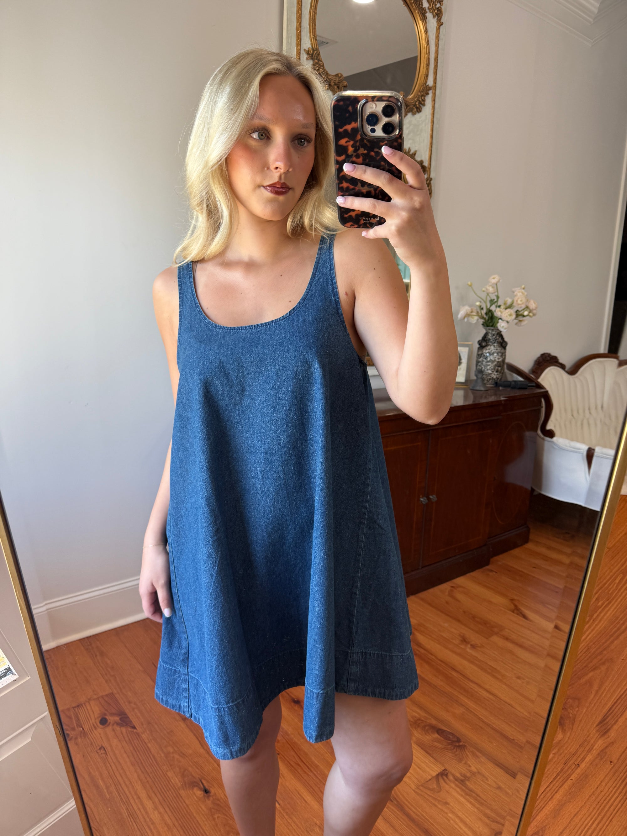 Hadley Denim Mini Dress