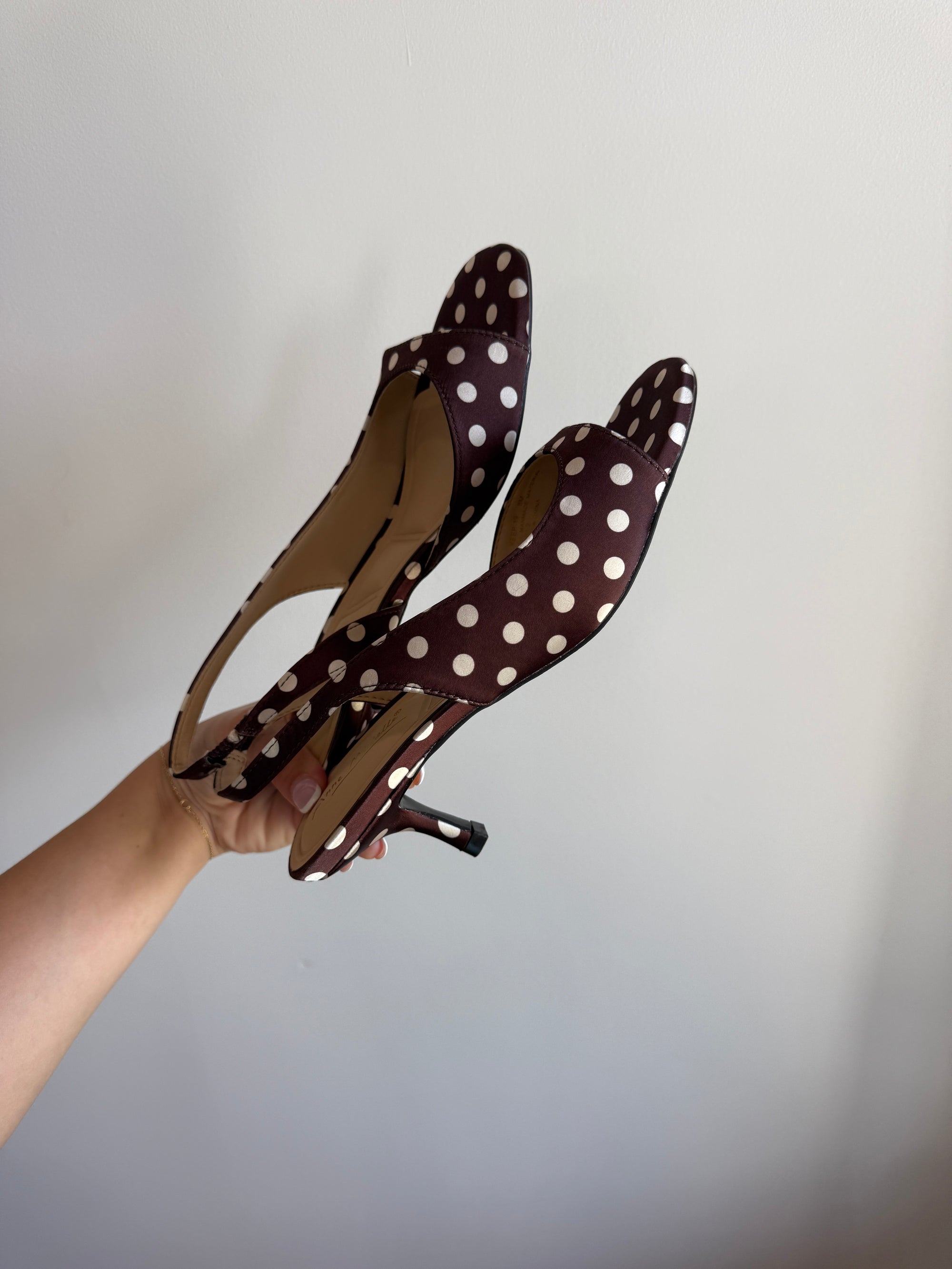 Prisilla Polka Dot Heel