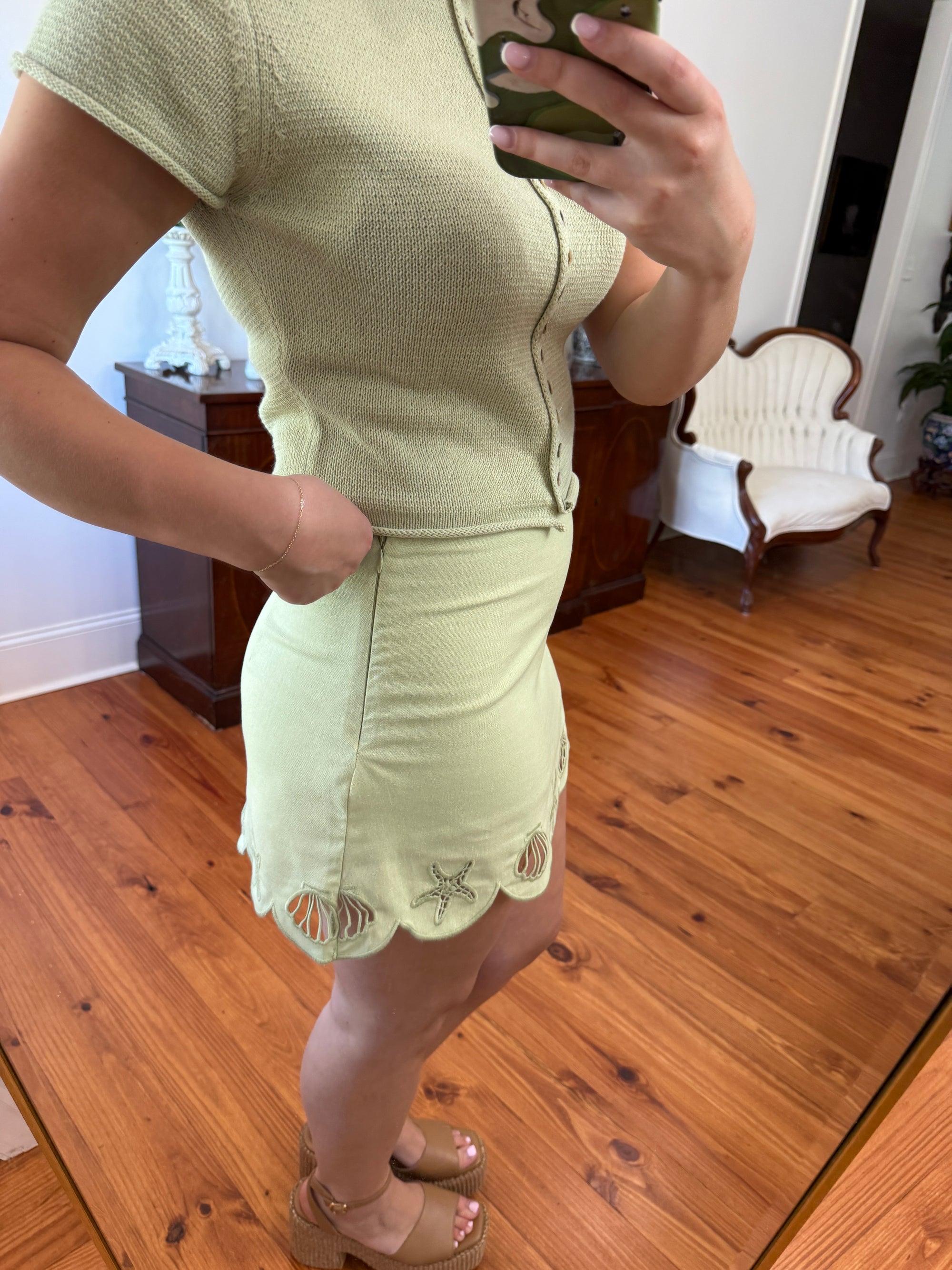 Corinne Mini Skirt