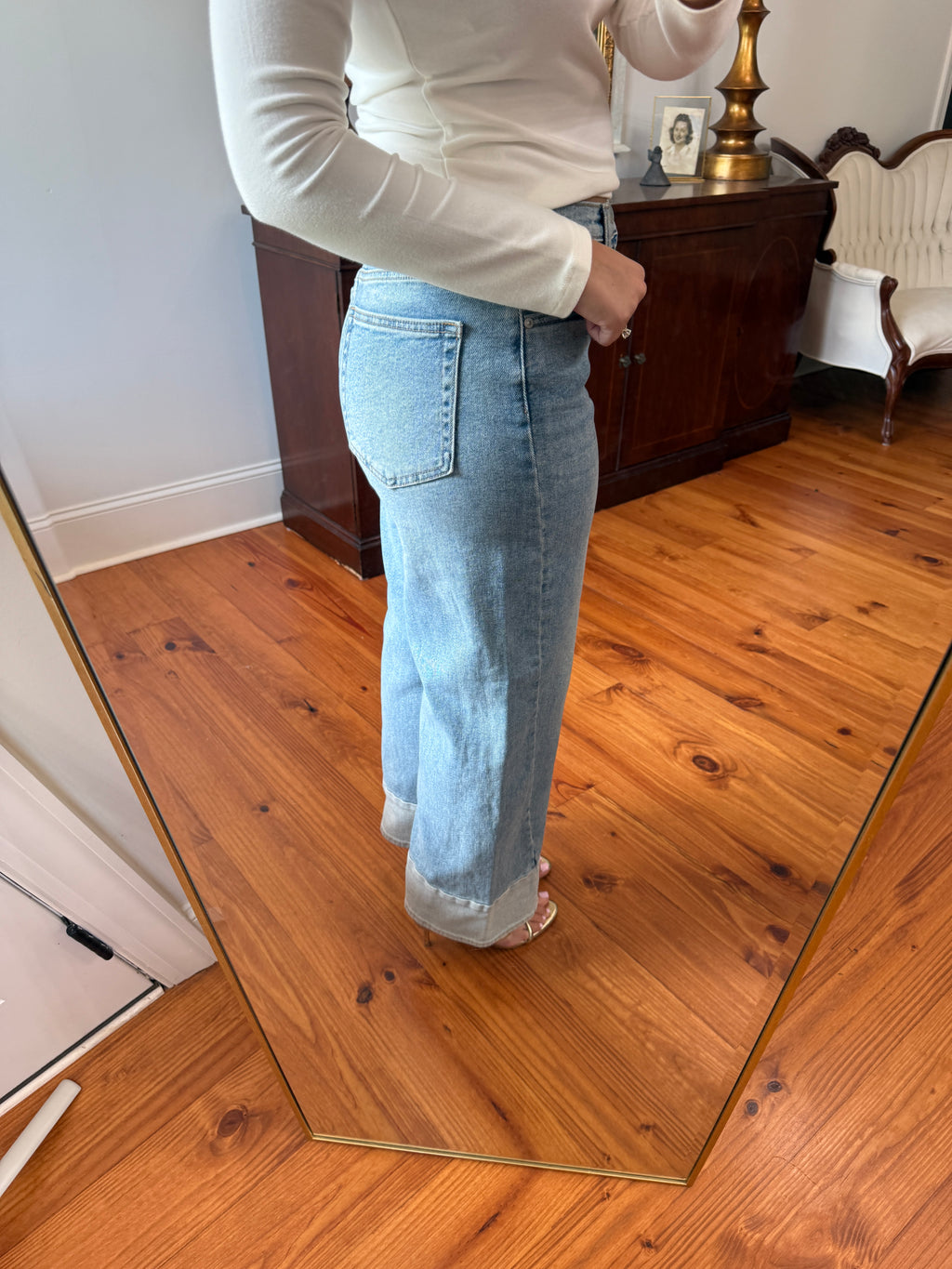 Elsie Two Toned Denim