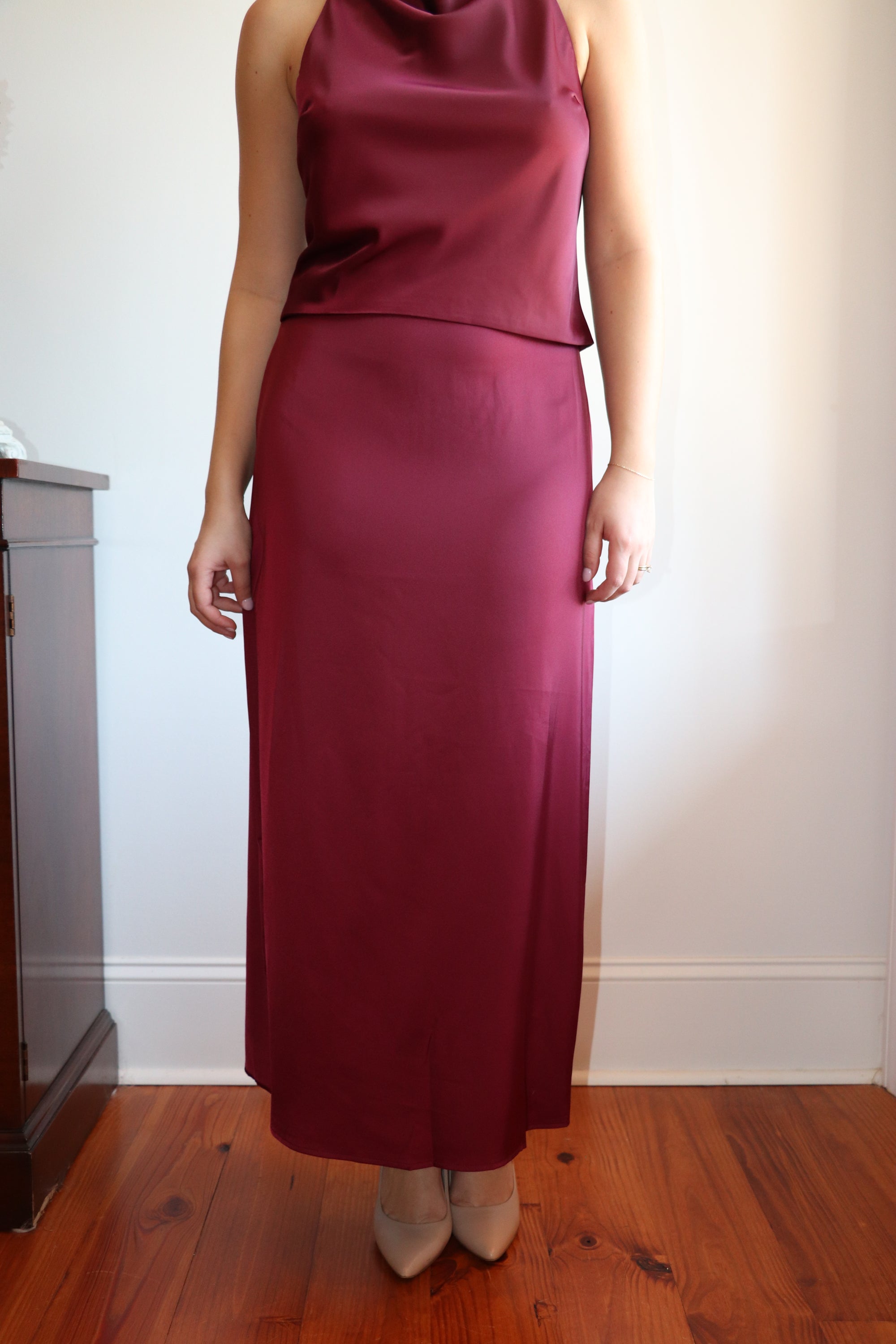 Maribelle Skirt - Wine