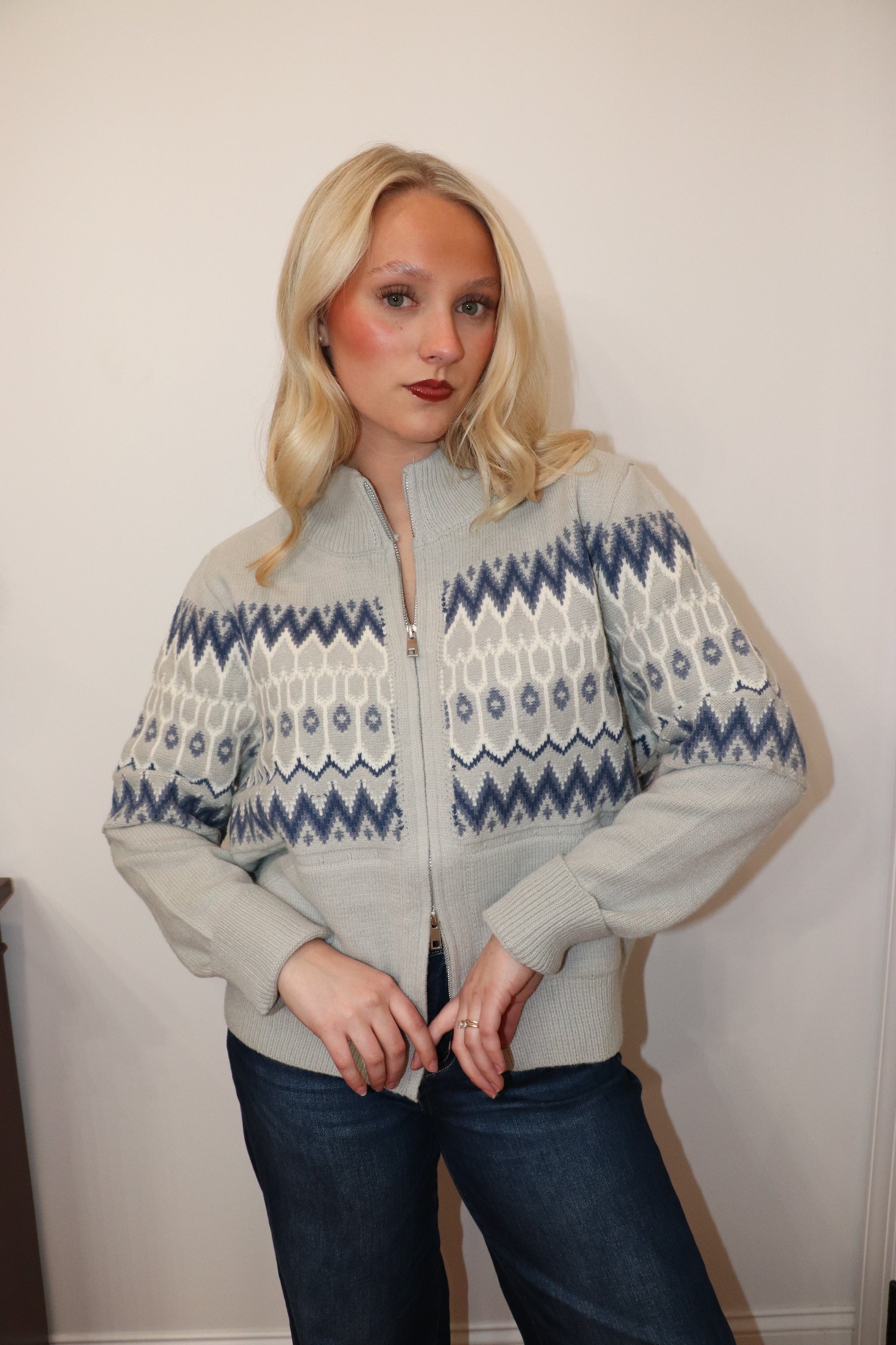 Aspen Zip Cardigan