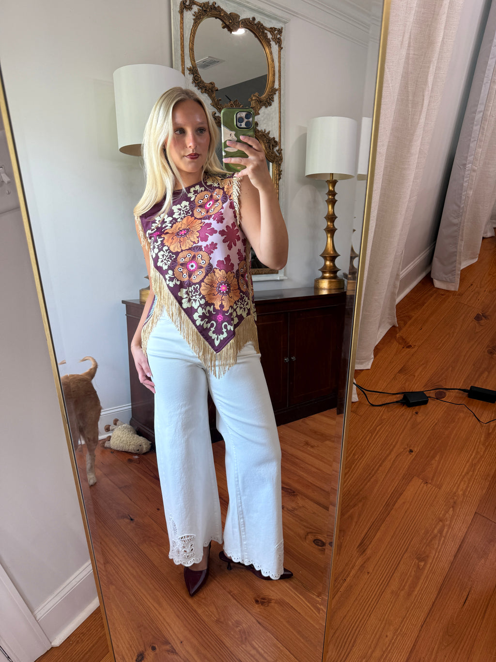 Elodie Eyelet Jean