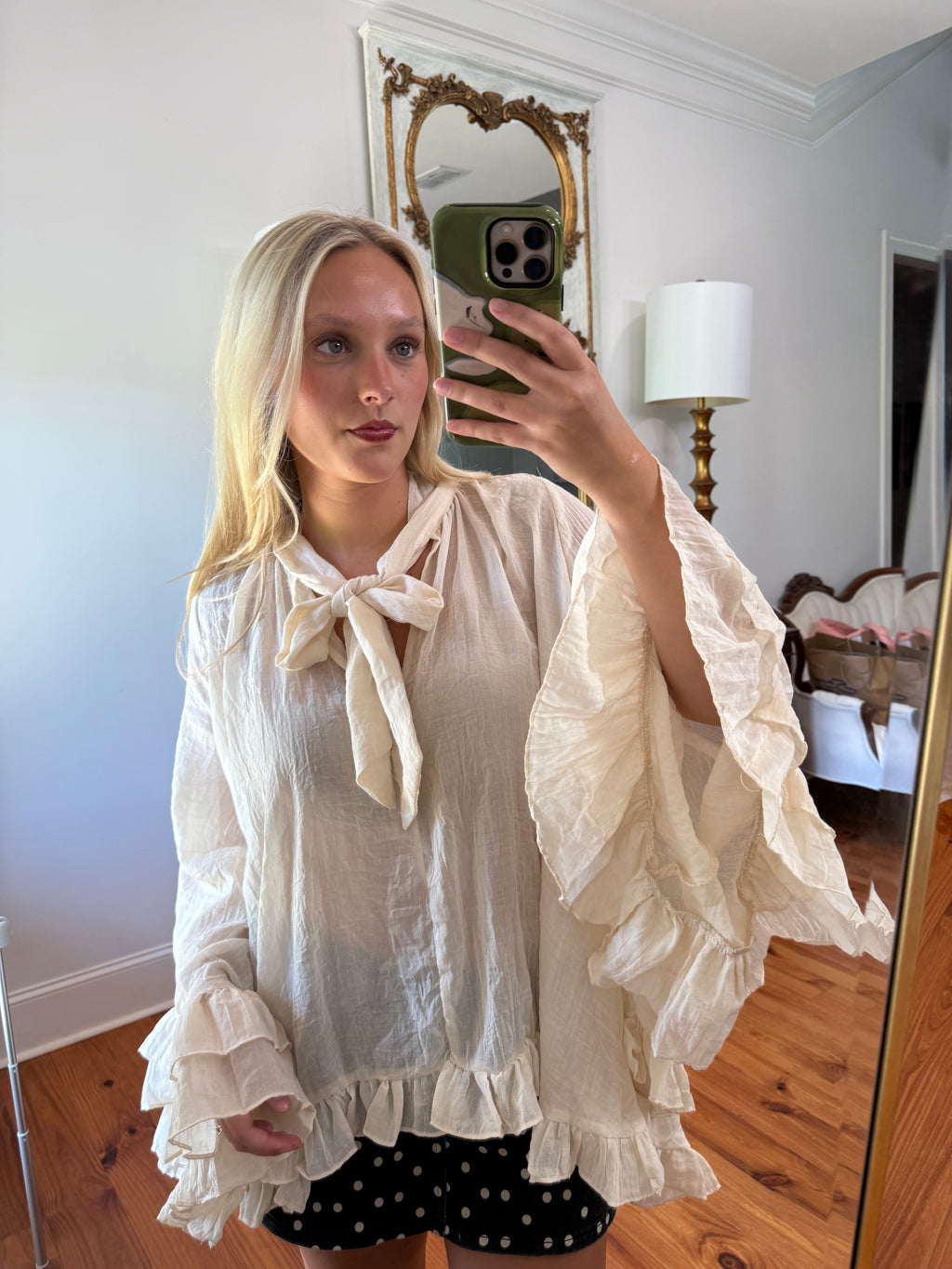 Victoria Blouse - Cream