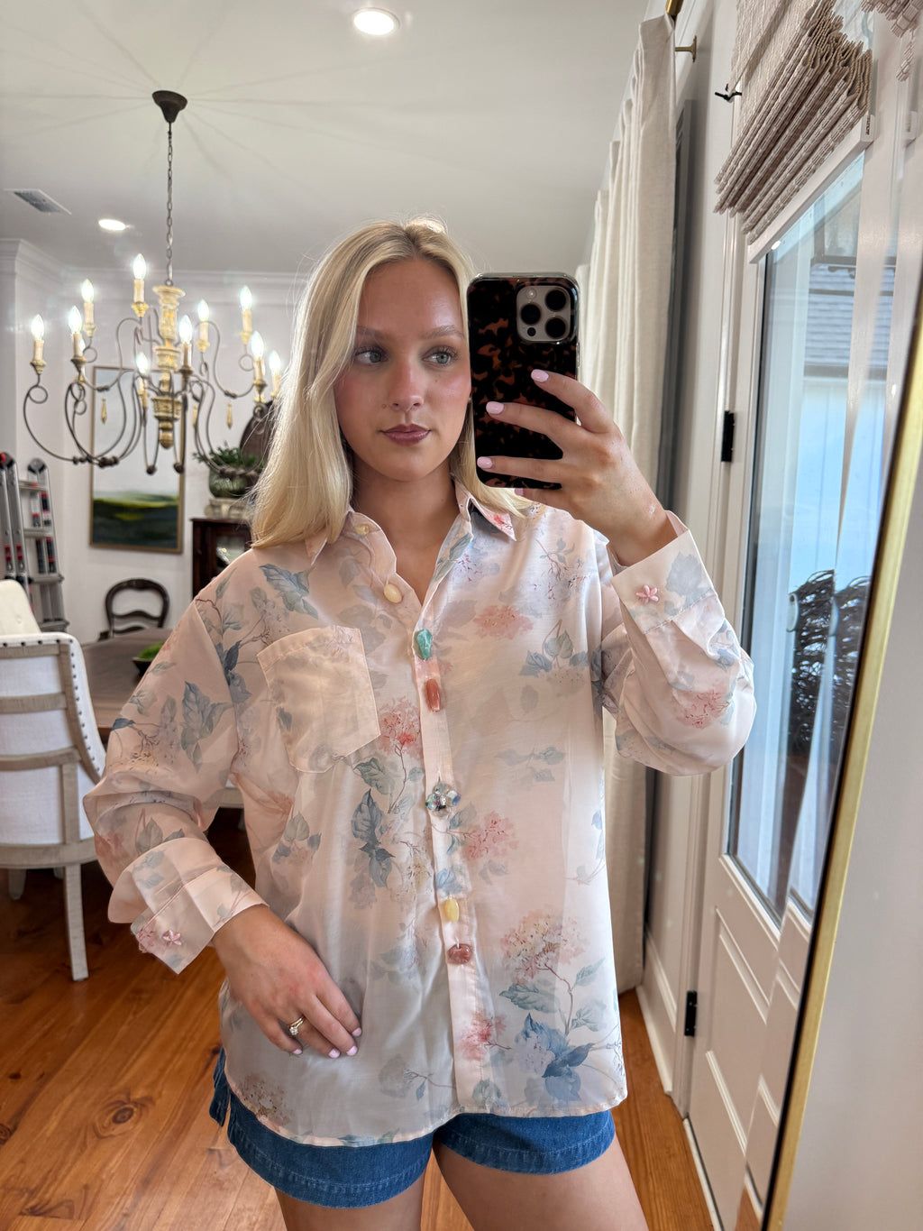 Azalea Sheer Blouse
