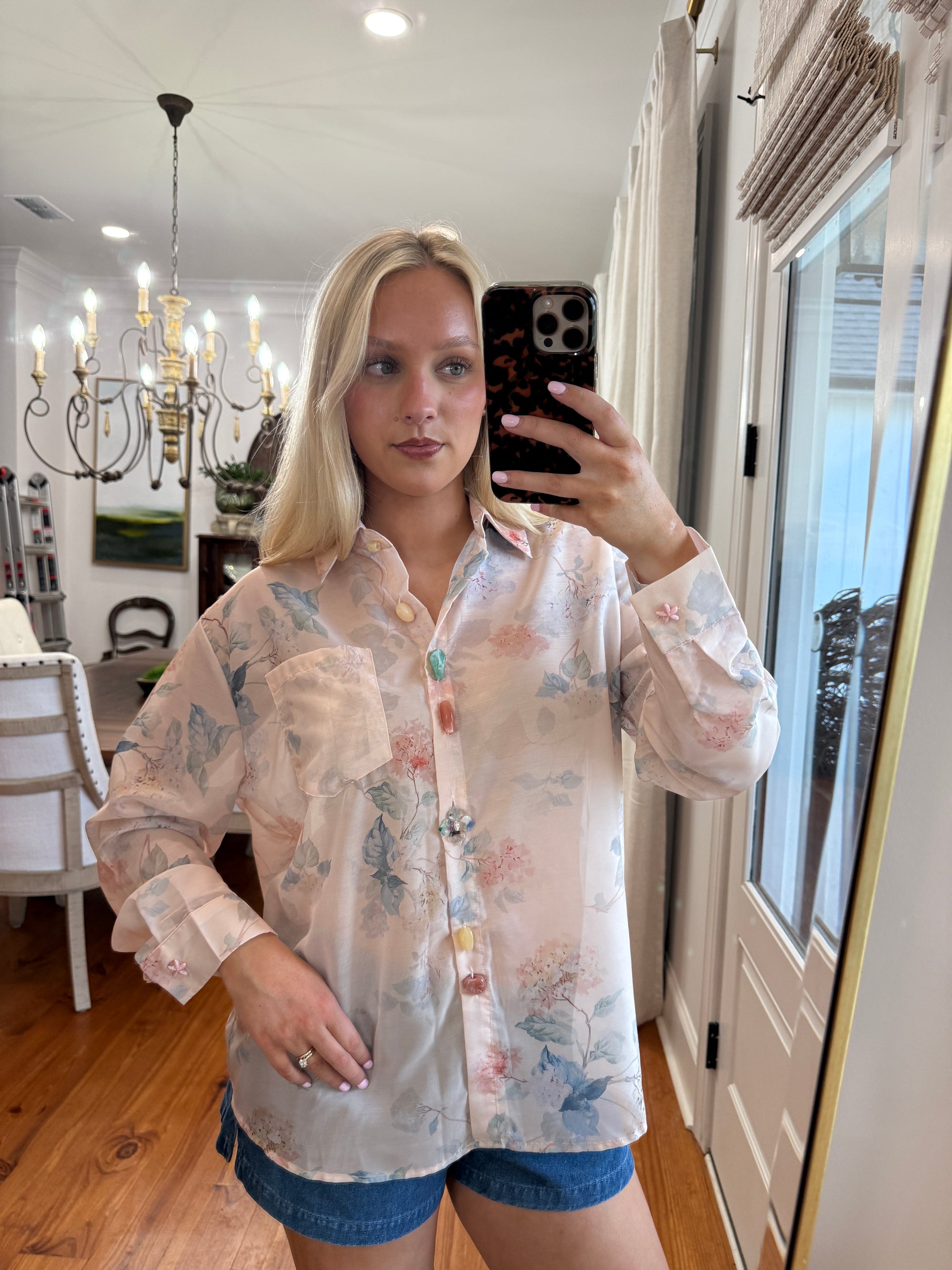 Azalea Sheer Blouse