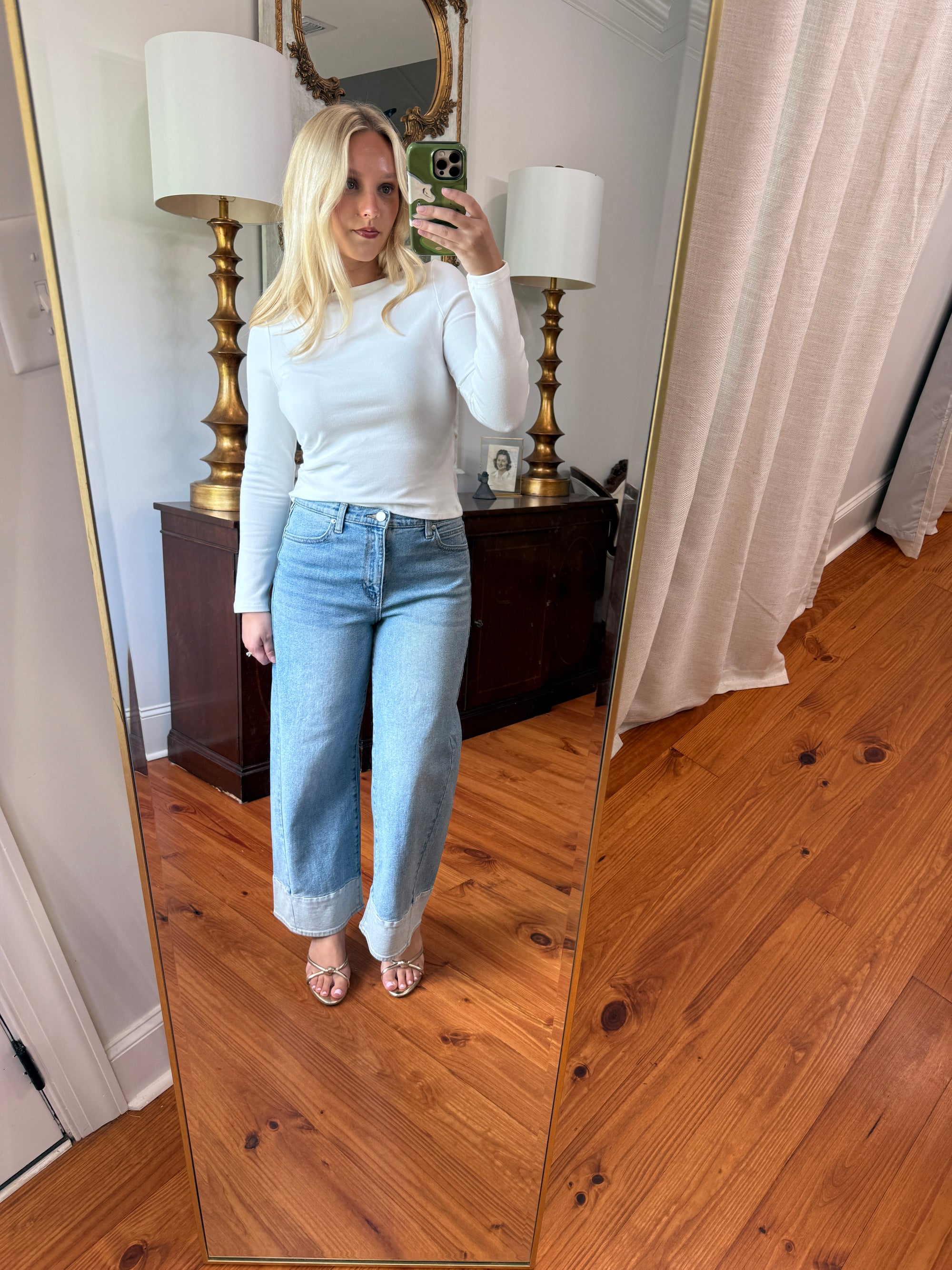 Elsie Two Toned Denim