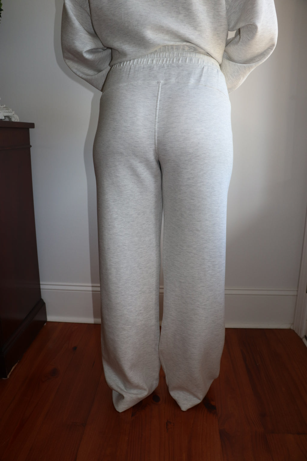 Wren Lounge Pant - Light Heather Grey