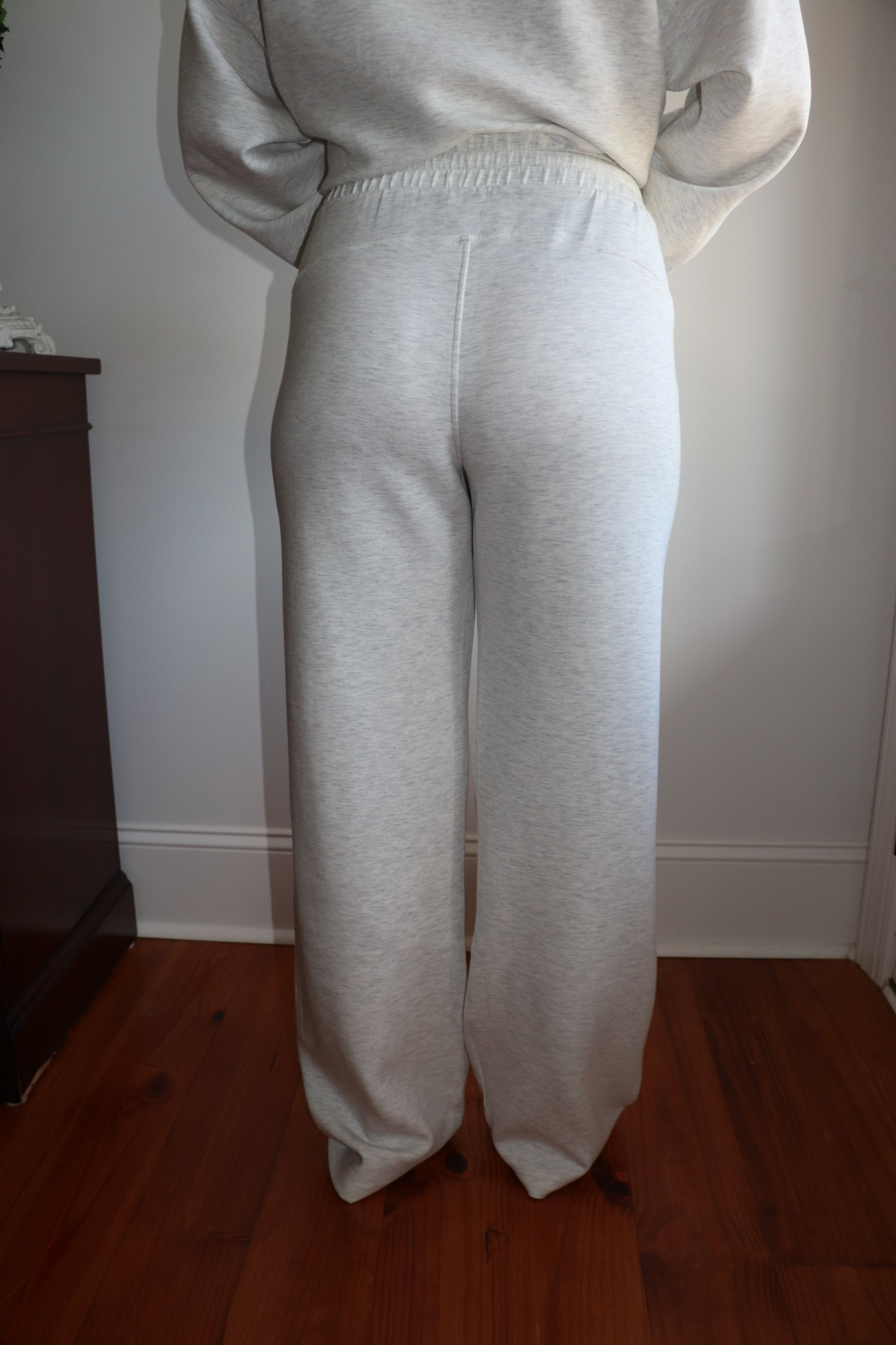 Wren Lounge Pant - Light Heather Grey