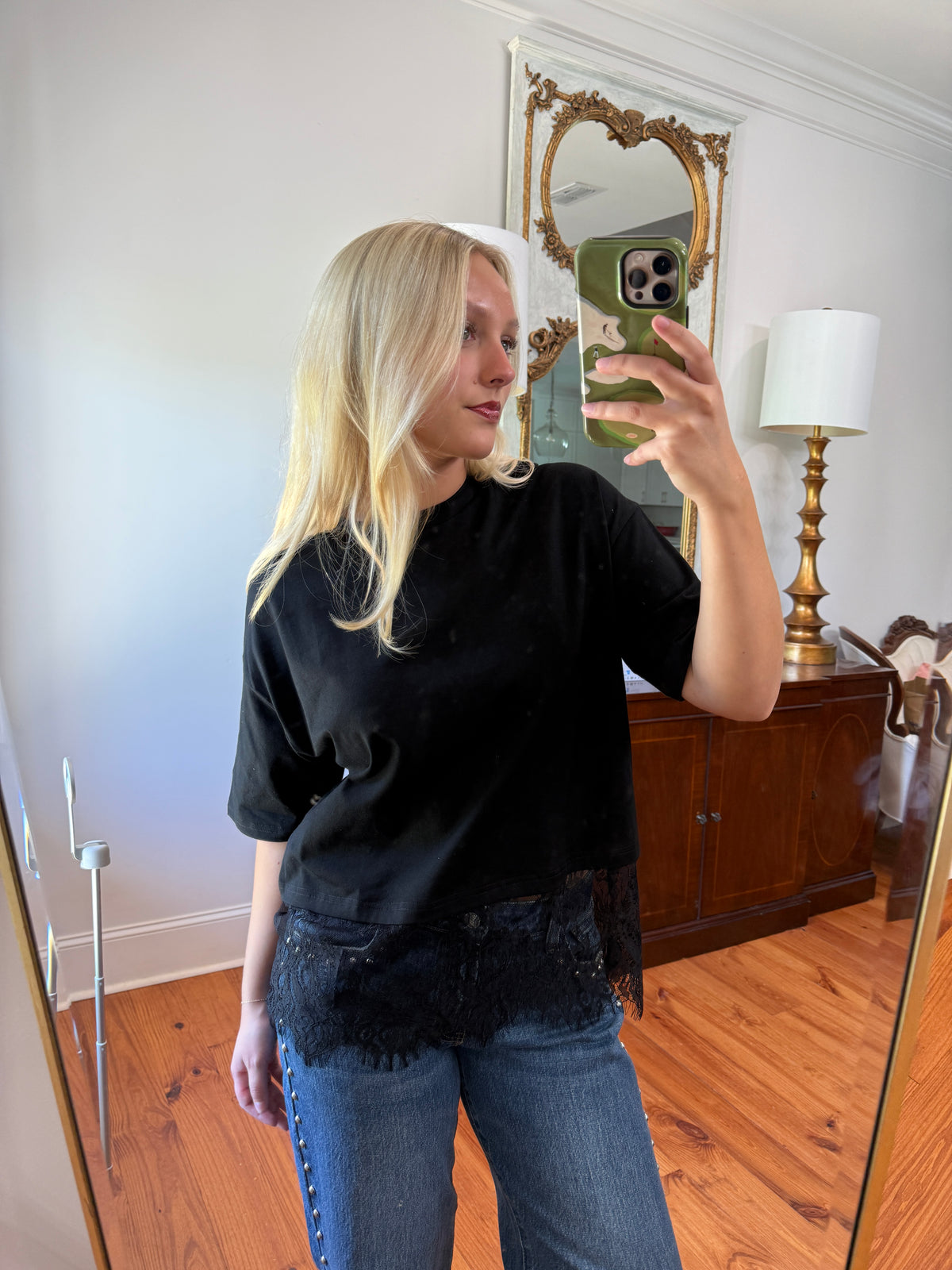 Lennon Lace Tee