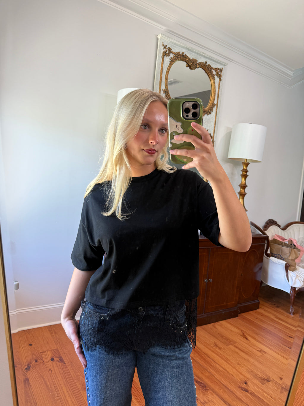 Lennon Lace Tee