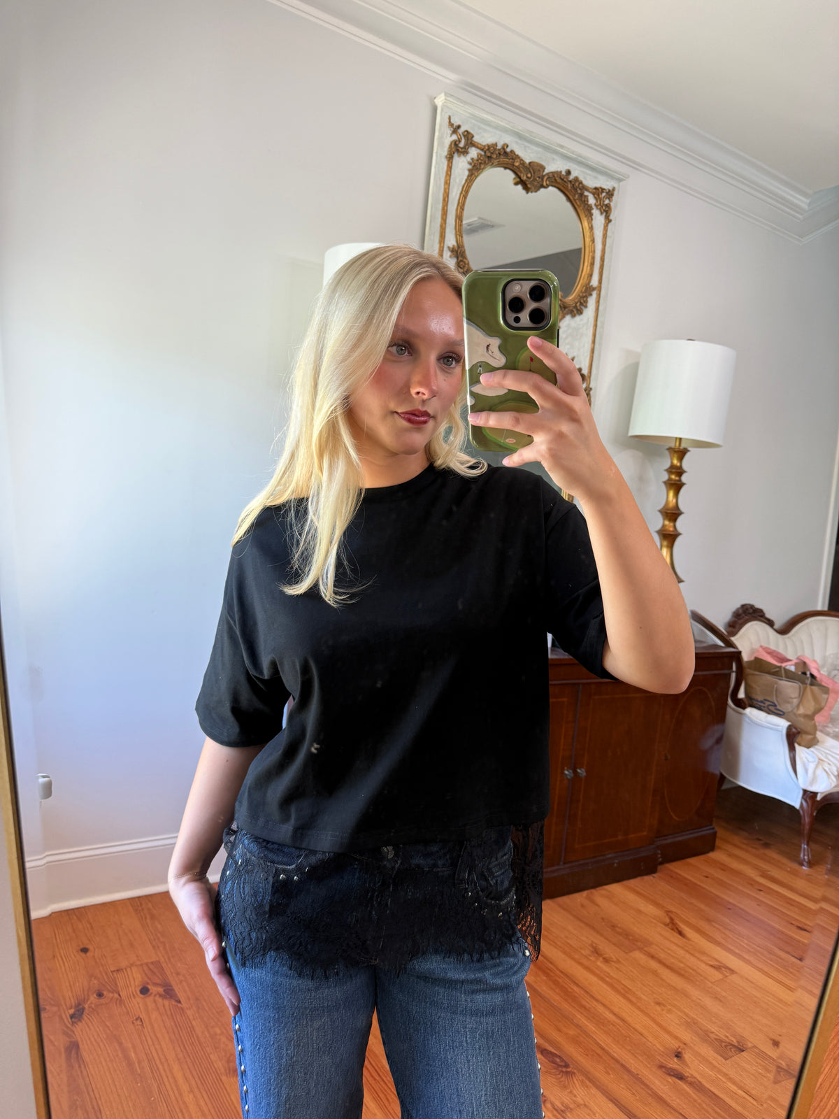Lennon Lace Tee