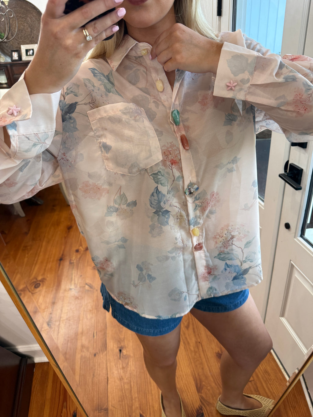 Azalea Sheer Blouse