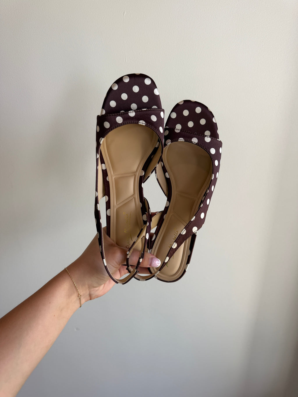 Prisilla Polka Dot Heel