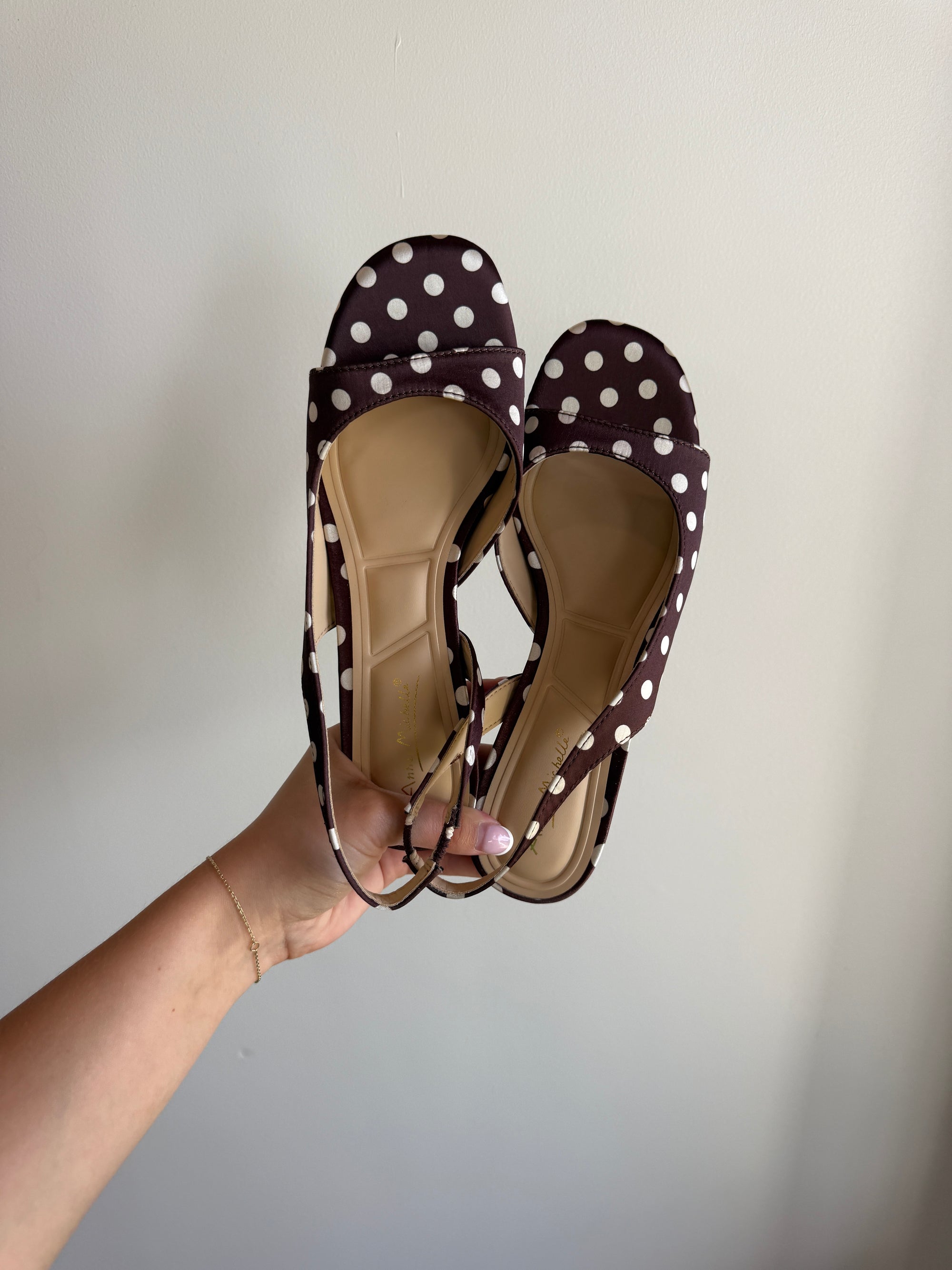 Prisilla Polka Dot Heel