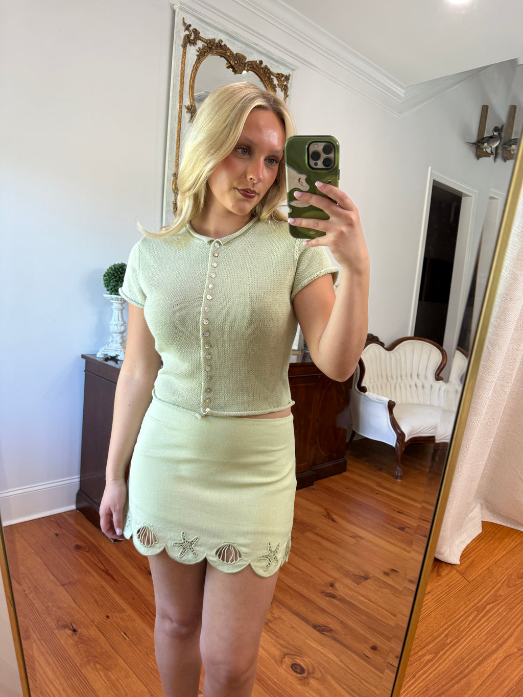 Corinne Mini Skirt
