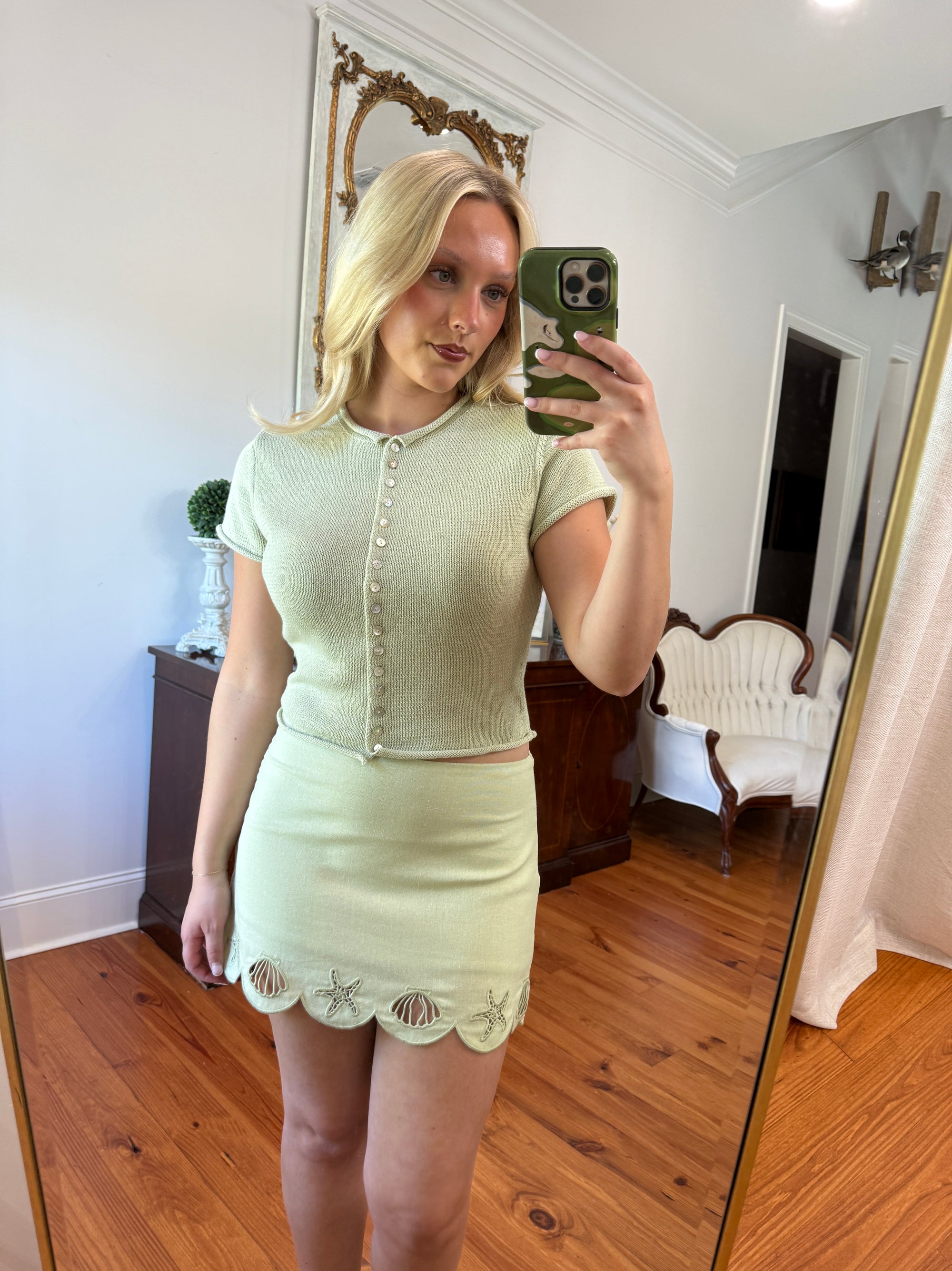 Corinne Mini Skirt