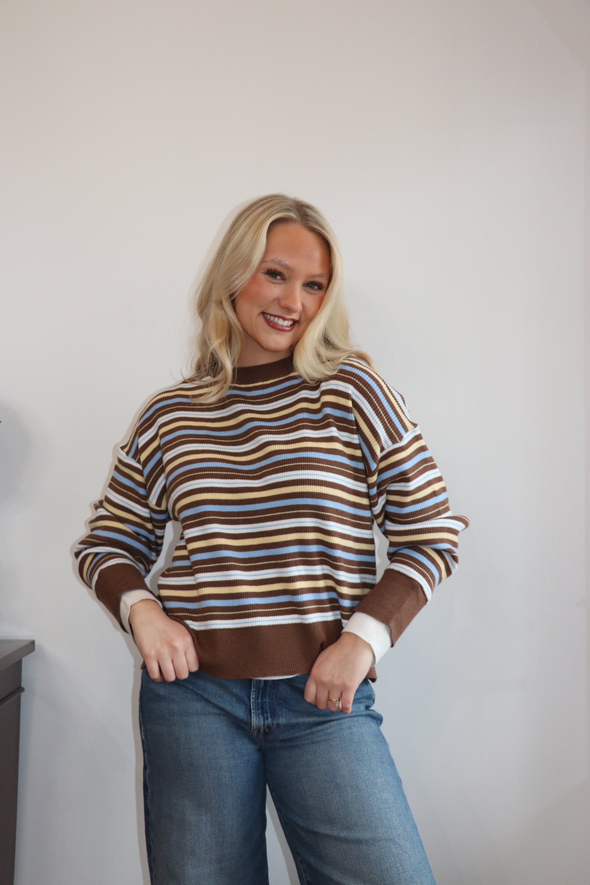 Sue Knit Top - Cocoa